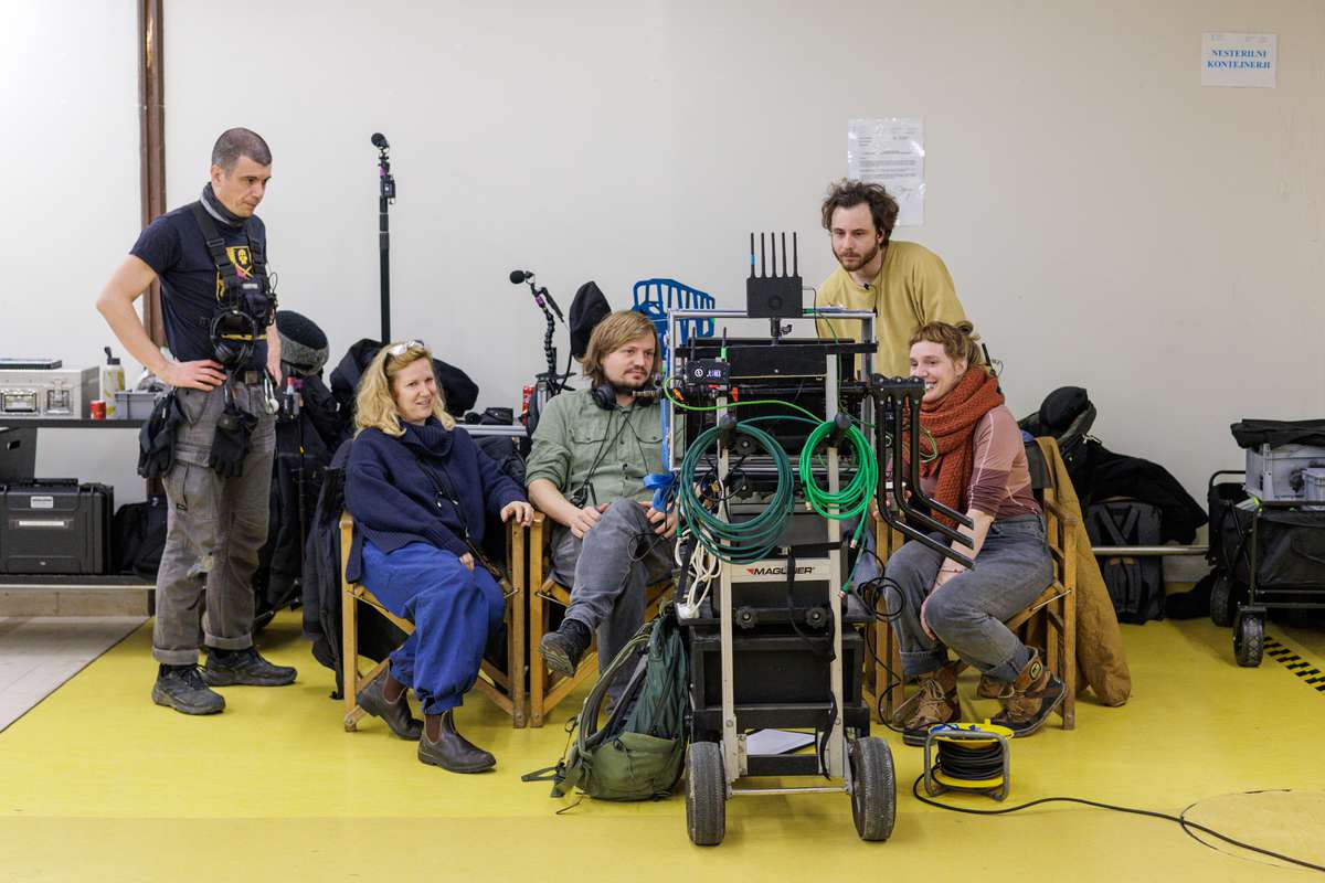 Snemanje filma S pogledom na morje