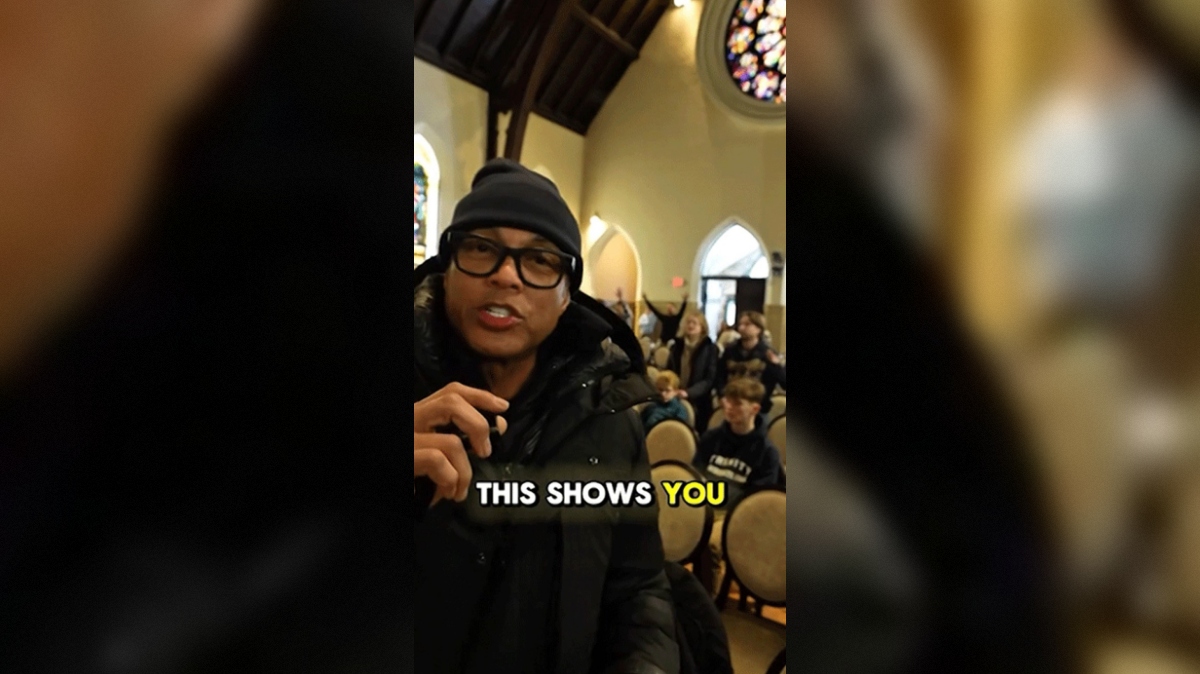 Don Lemon na protestu v Minnesoti