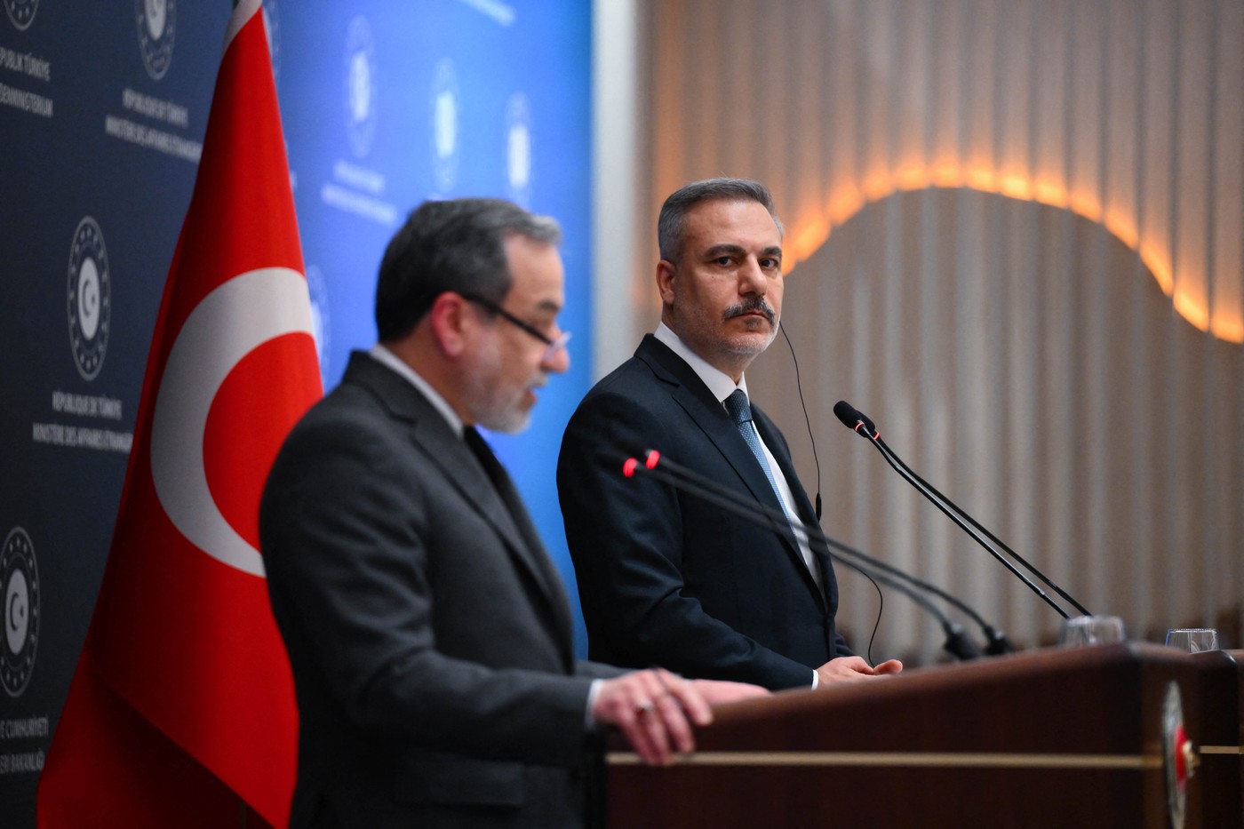 Hakan Fidan in Abas Aragči