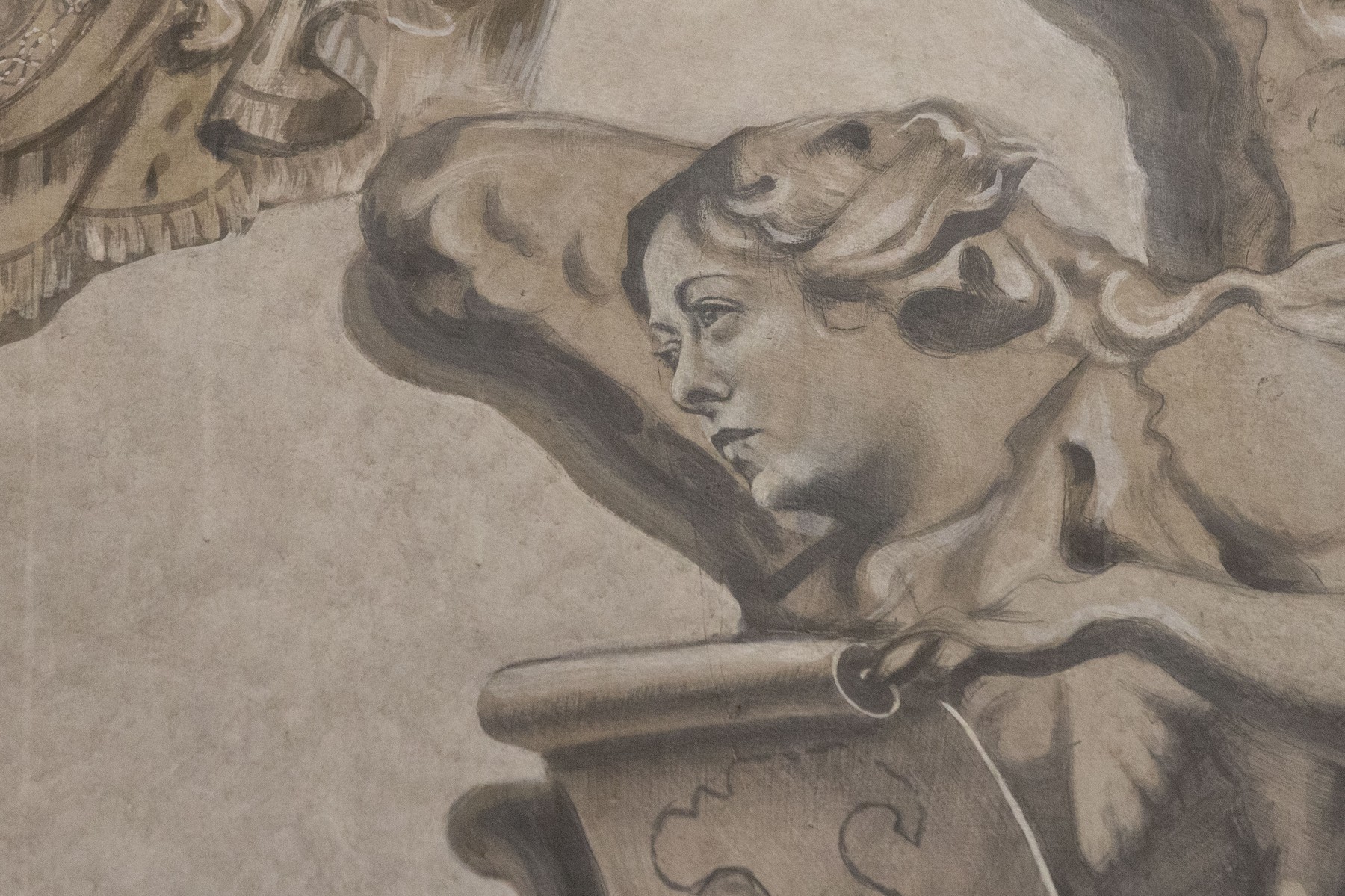 Obnovljena freska v Rimu je vzbudila pozornost zaradi angela, ki spominja na Giorgio Meloni