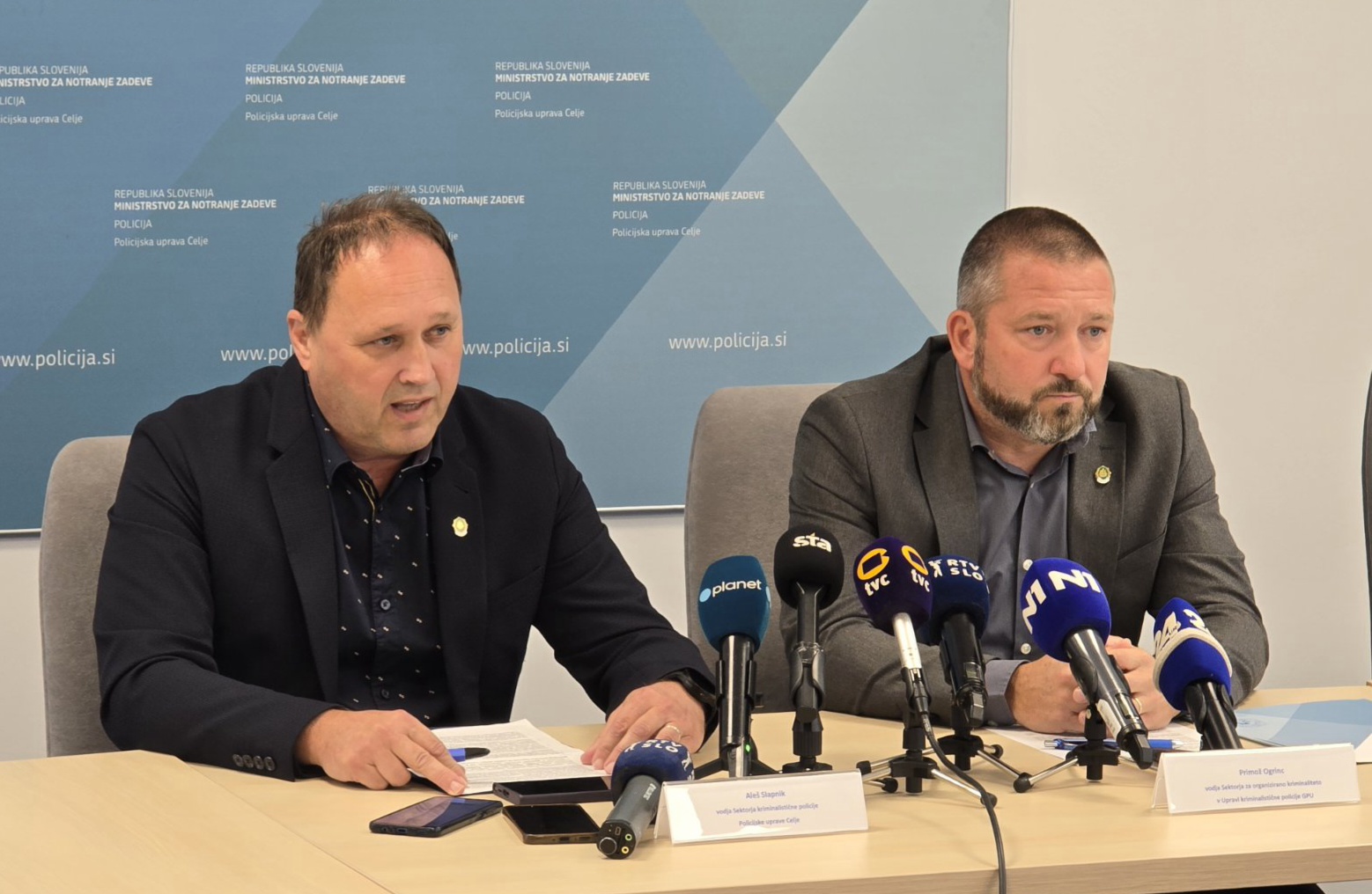 Aleš Slapnik in Primož Ogrinc