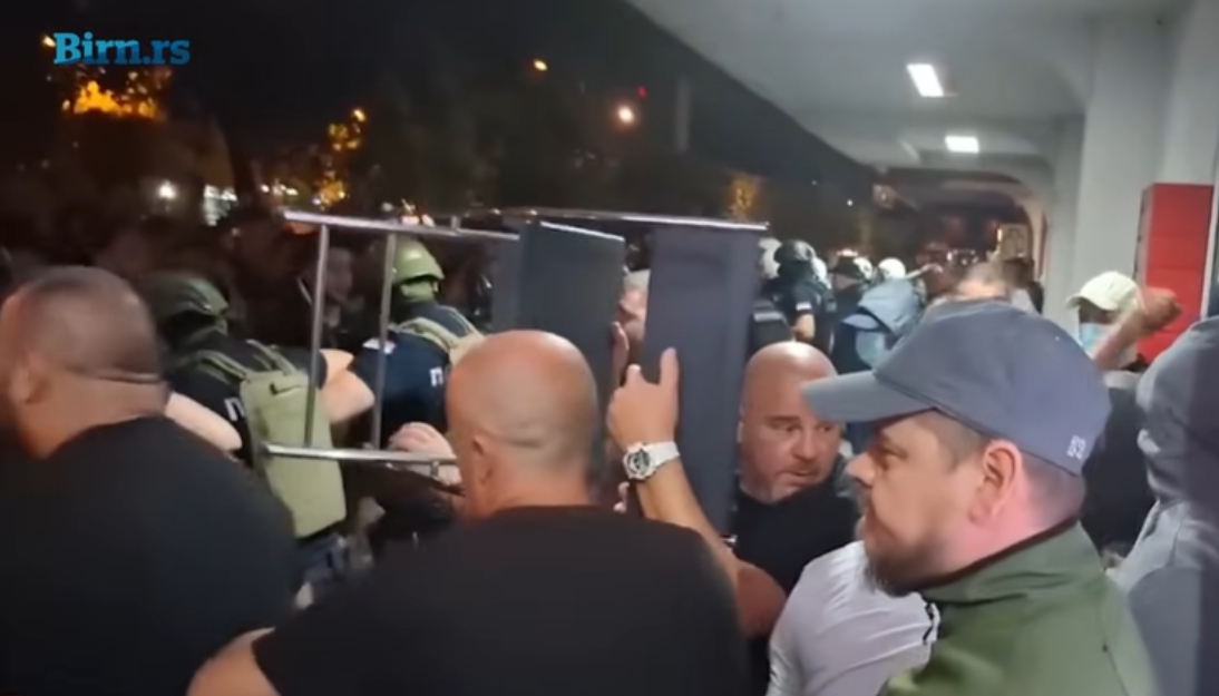 Momčilo Marjanović na enem od shodov