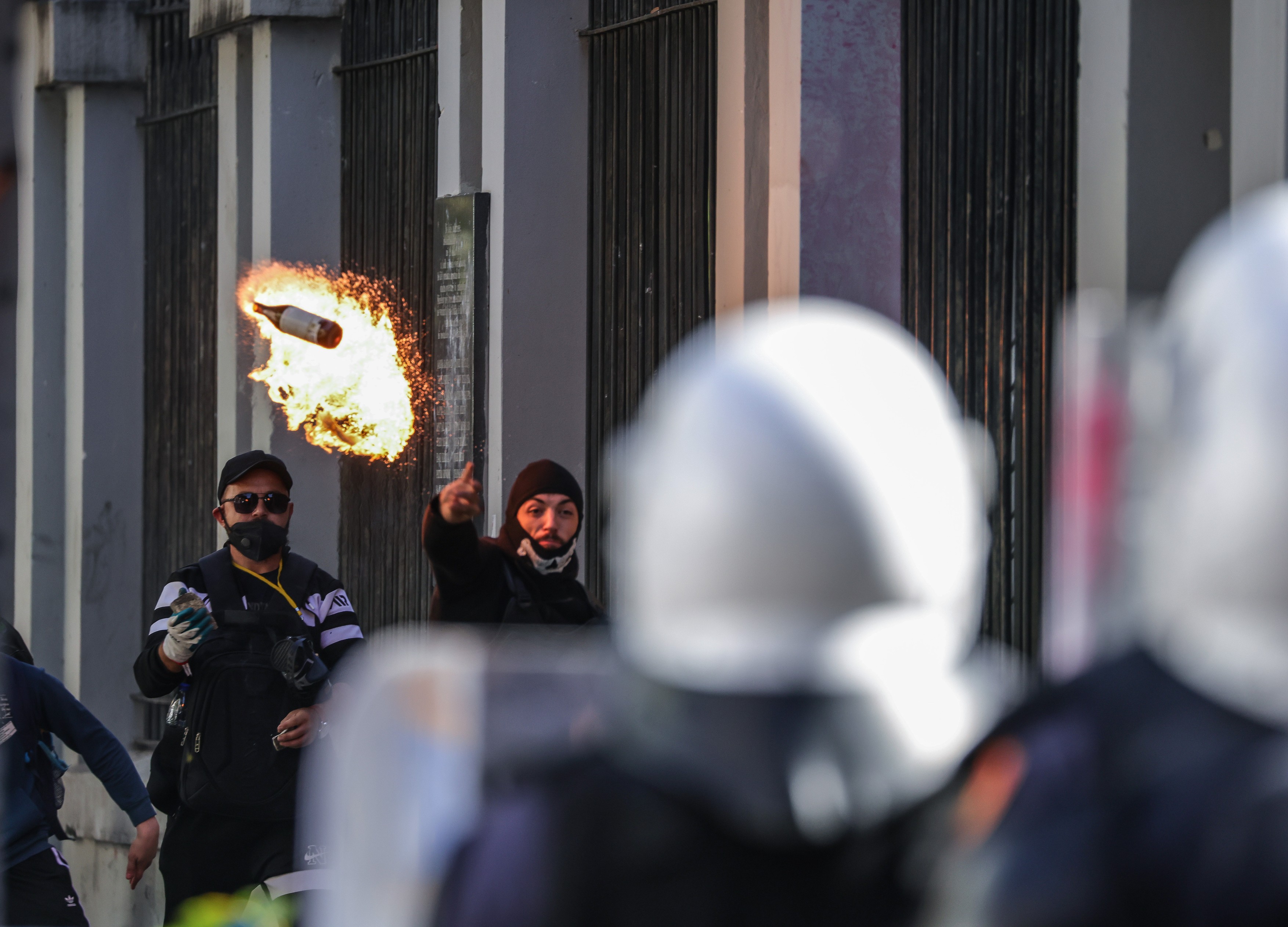 protesti v Albaniji