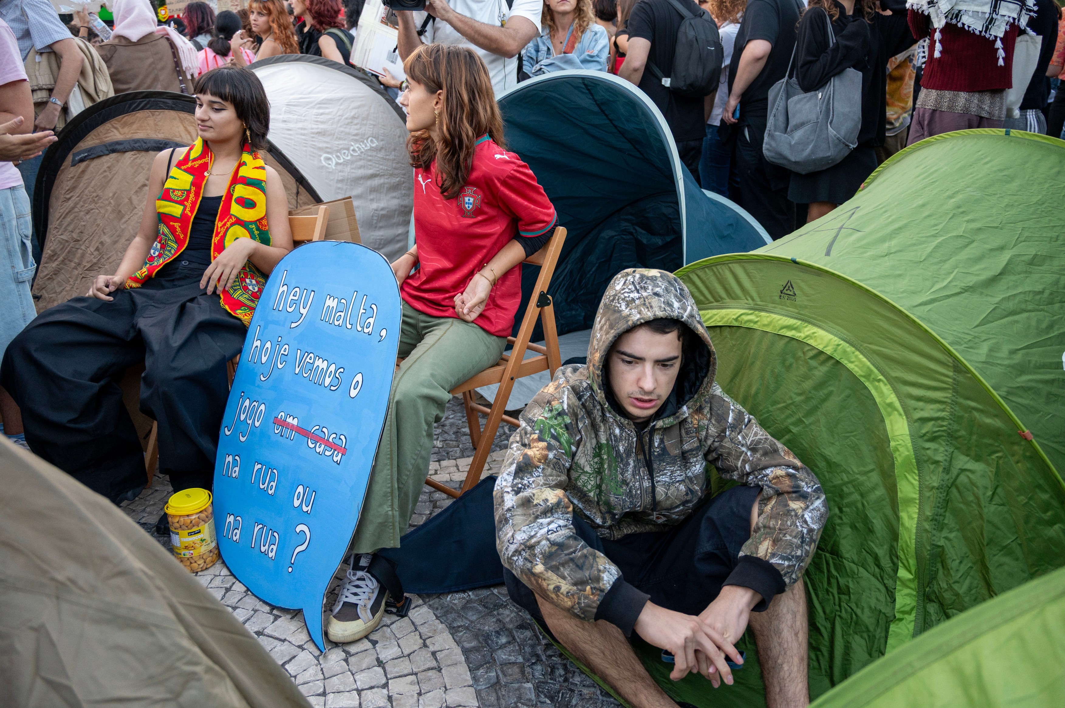 Protesti v Lizboni