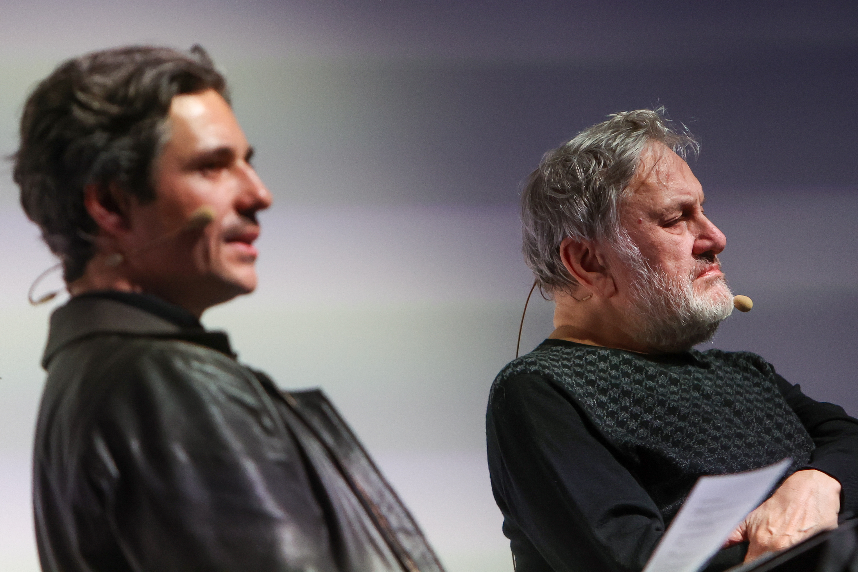 Slavoj Žižek in Luka Mesec