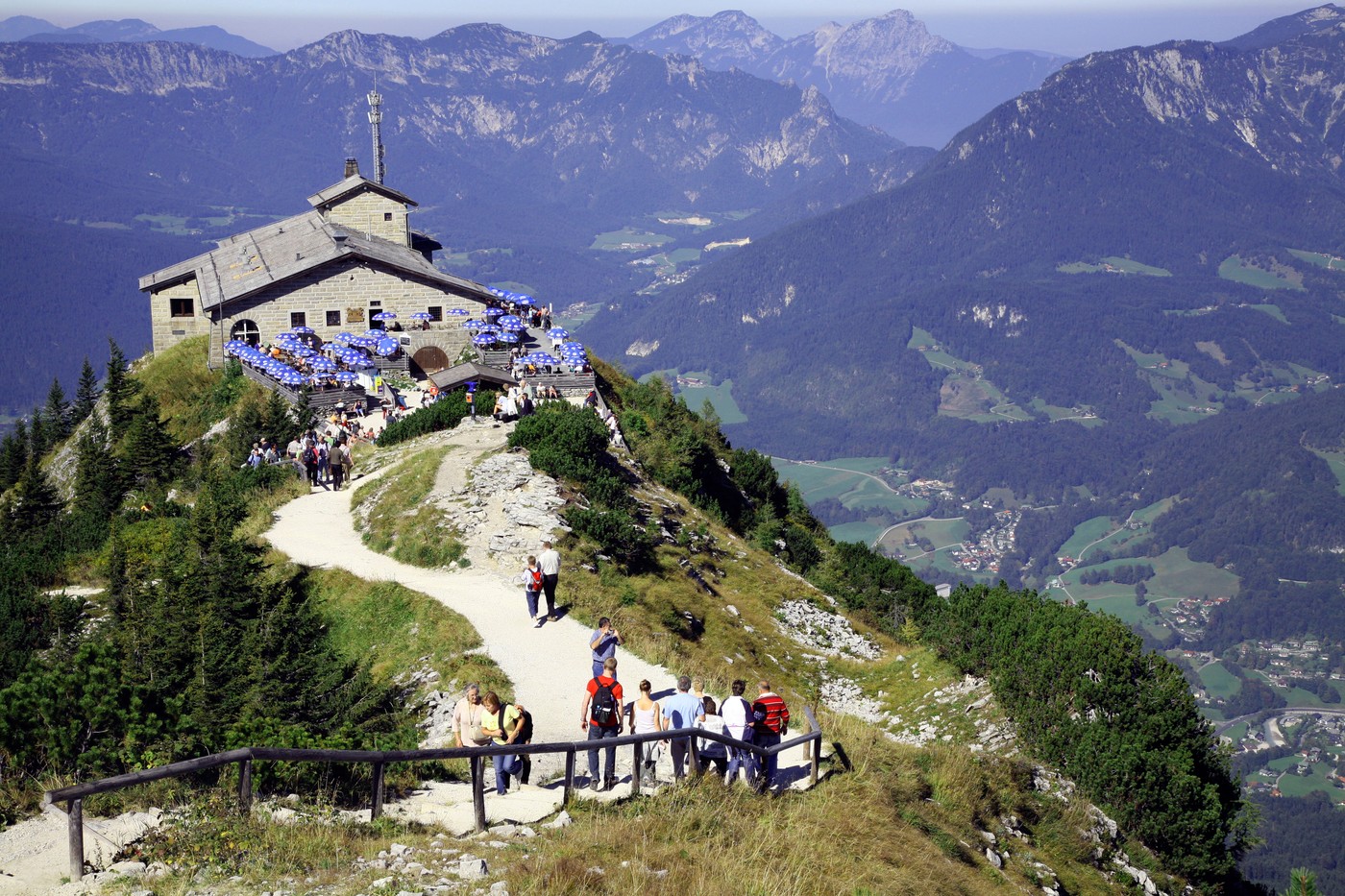Kehlsteinhaus, Orlovo gnezdo, del poletne rezidence Adolfa Hitlerja
