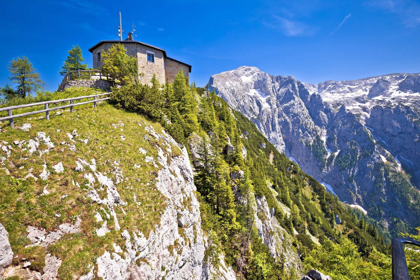 Kehlsteinhaus, Orlovo gnezdo, del poletne rezidence Adolfa Hitlerja