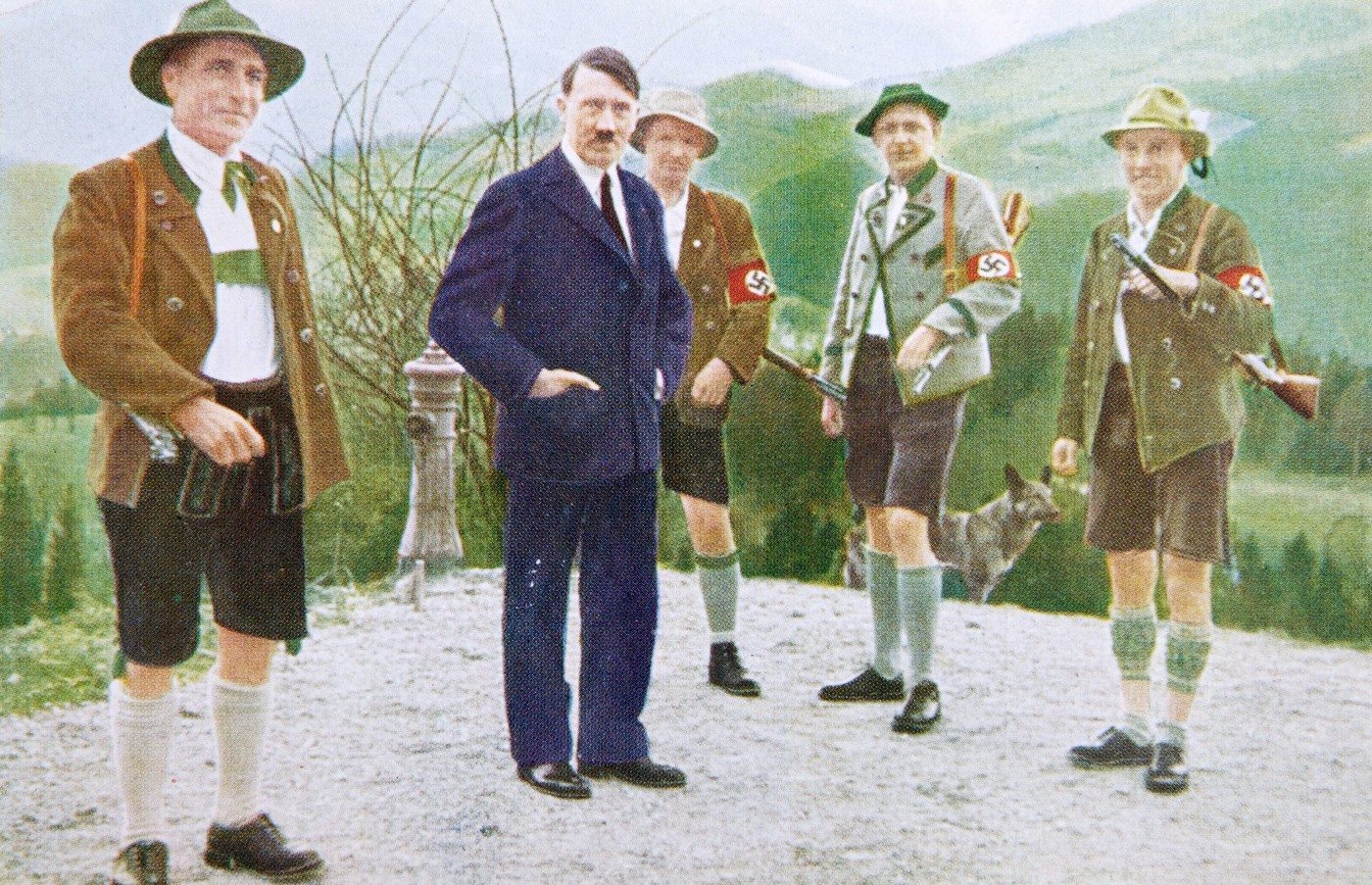 Hitler s člani nacistične stranke na Bavarskem