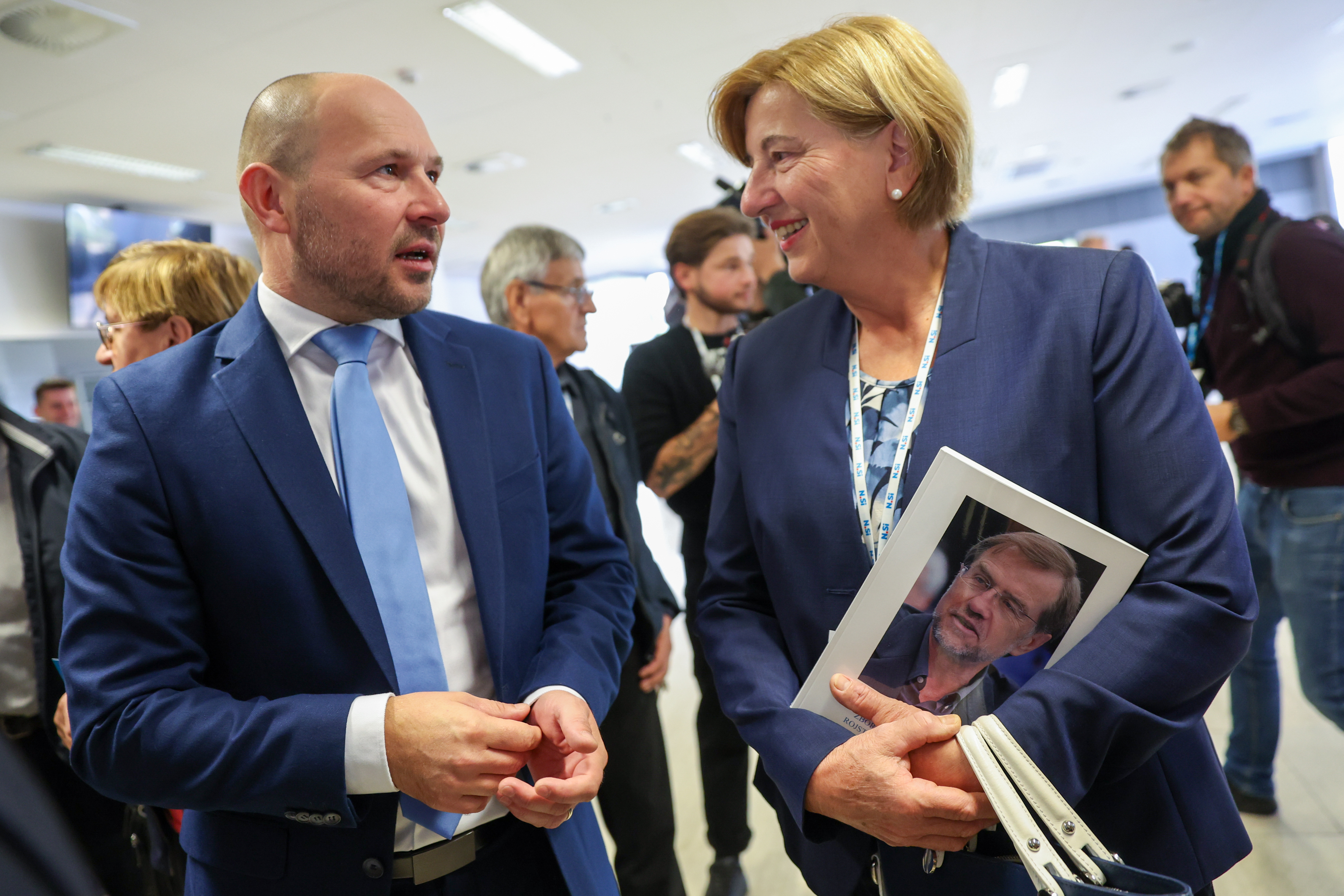 kongres NSi, Jernej Vrtovec, Ljudmila Novak