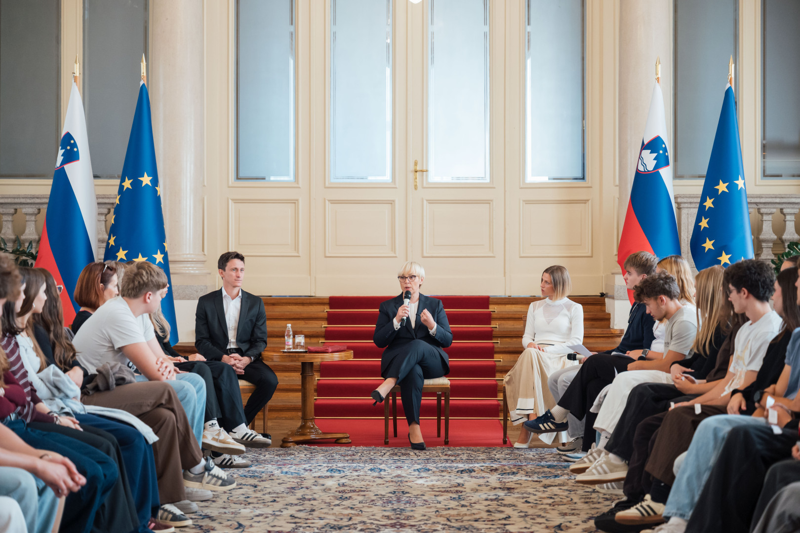 Nataša Pirc Musar in Peter Prevc