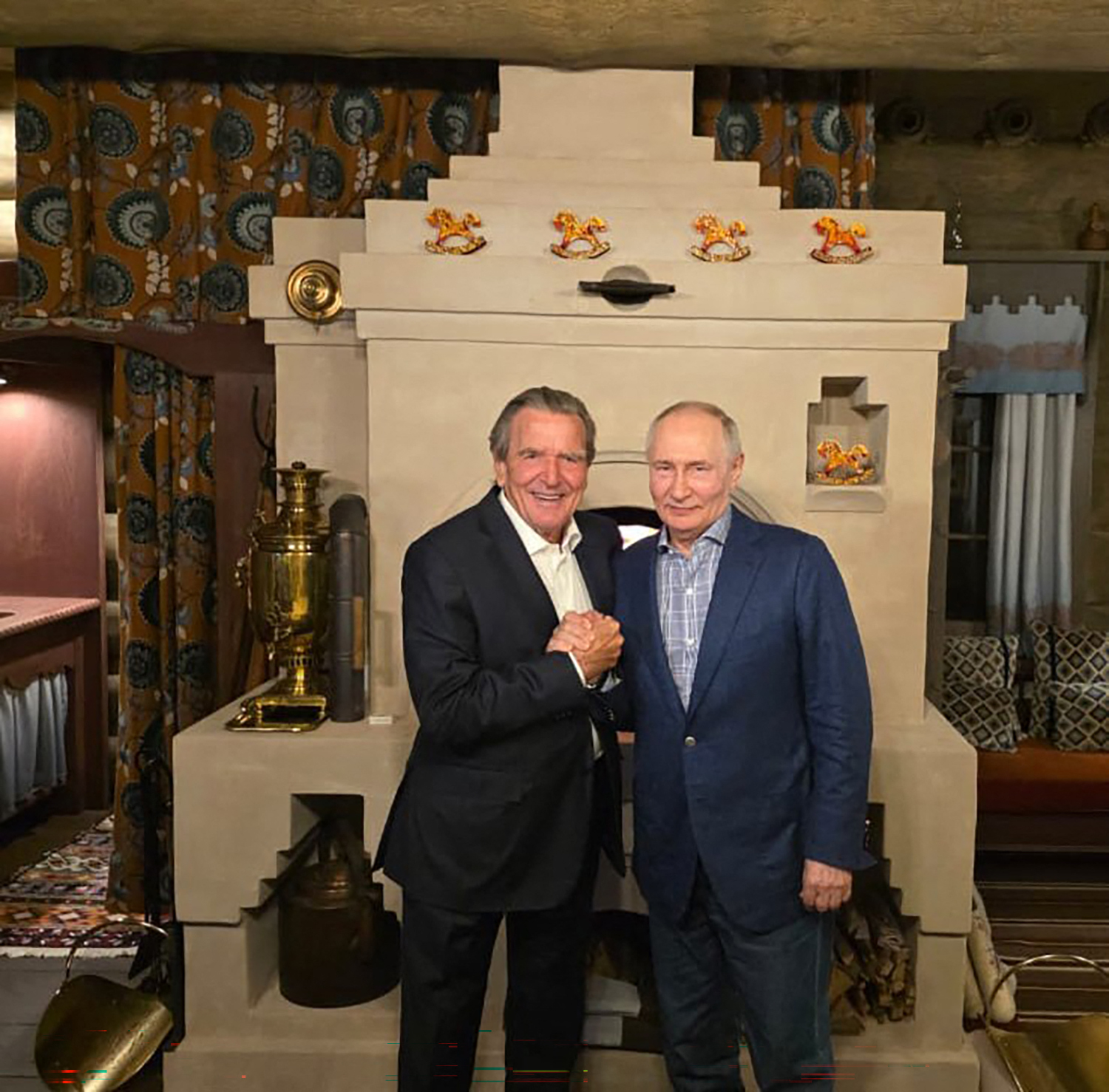 Gerhard Schröder in Vladimir Putin