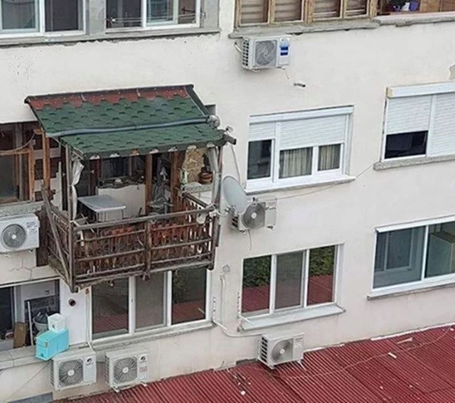 Balkon, blok Srbija
