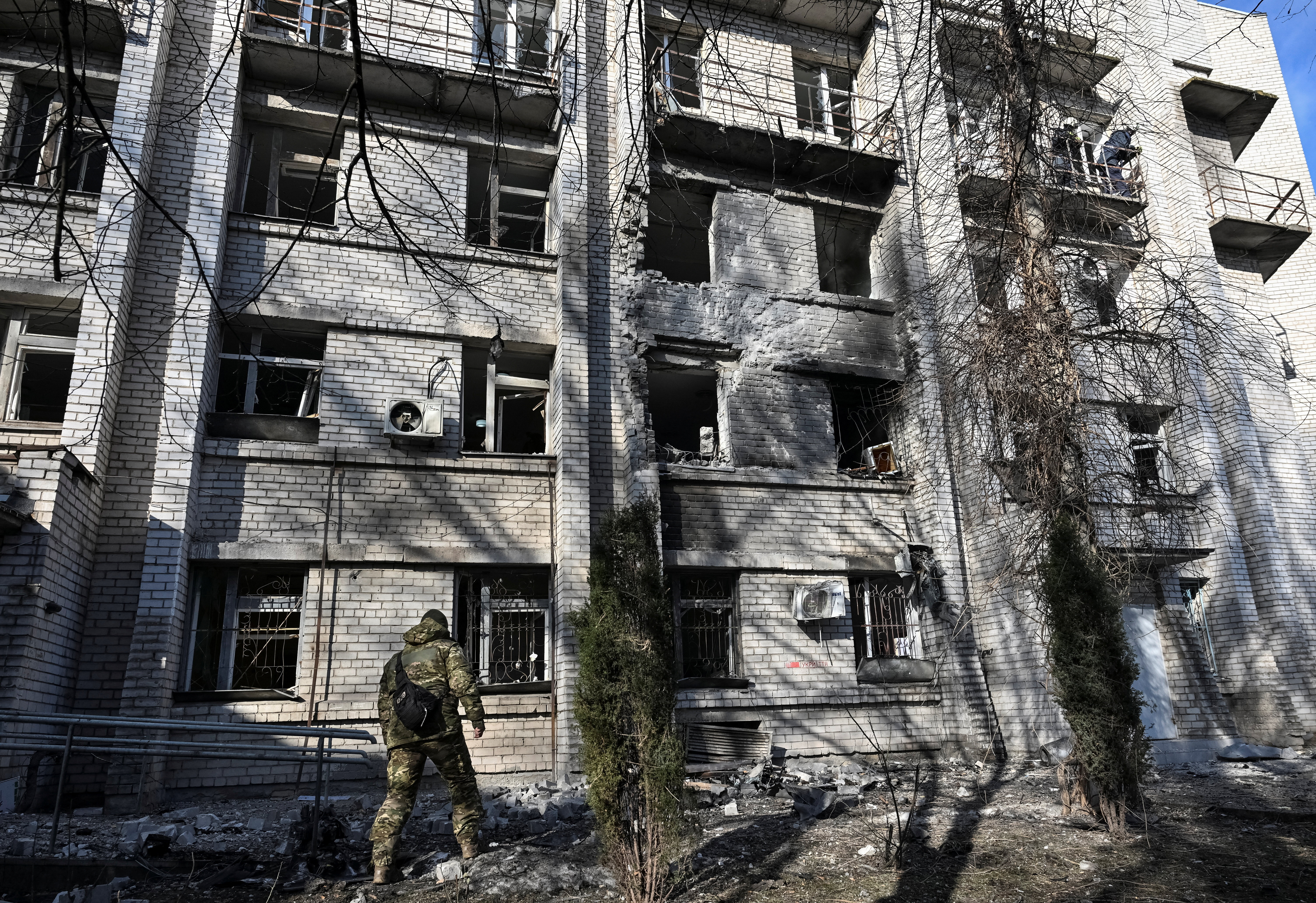 Ruski napad na porodnišnico v Zaporožju