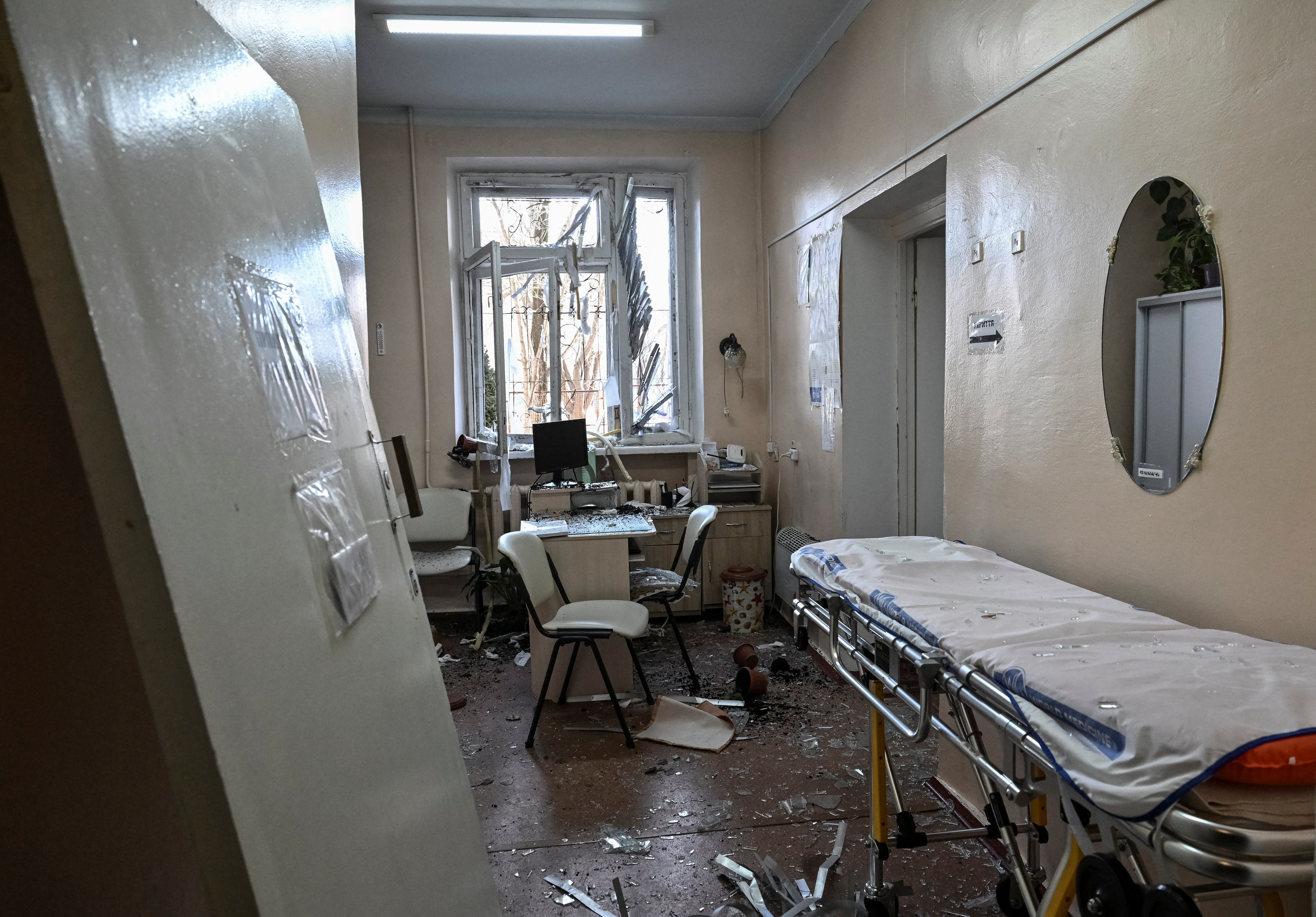 Ruski napad na porodnišnico v Zaporožju