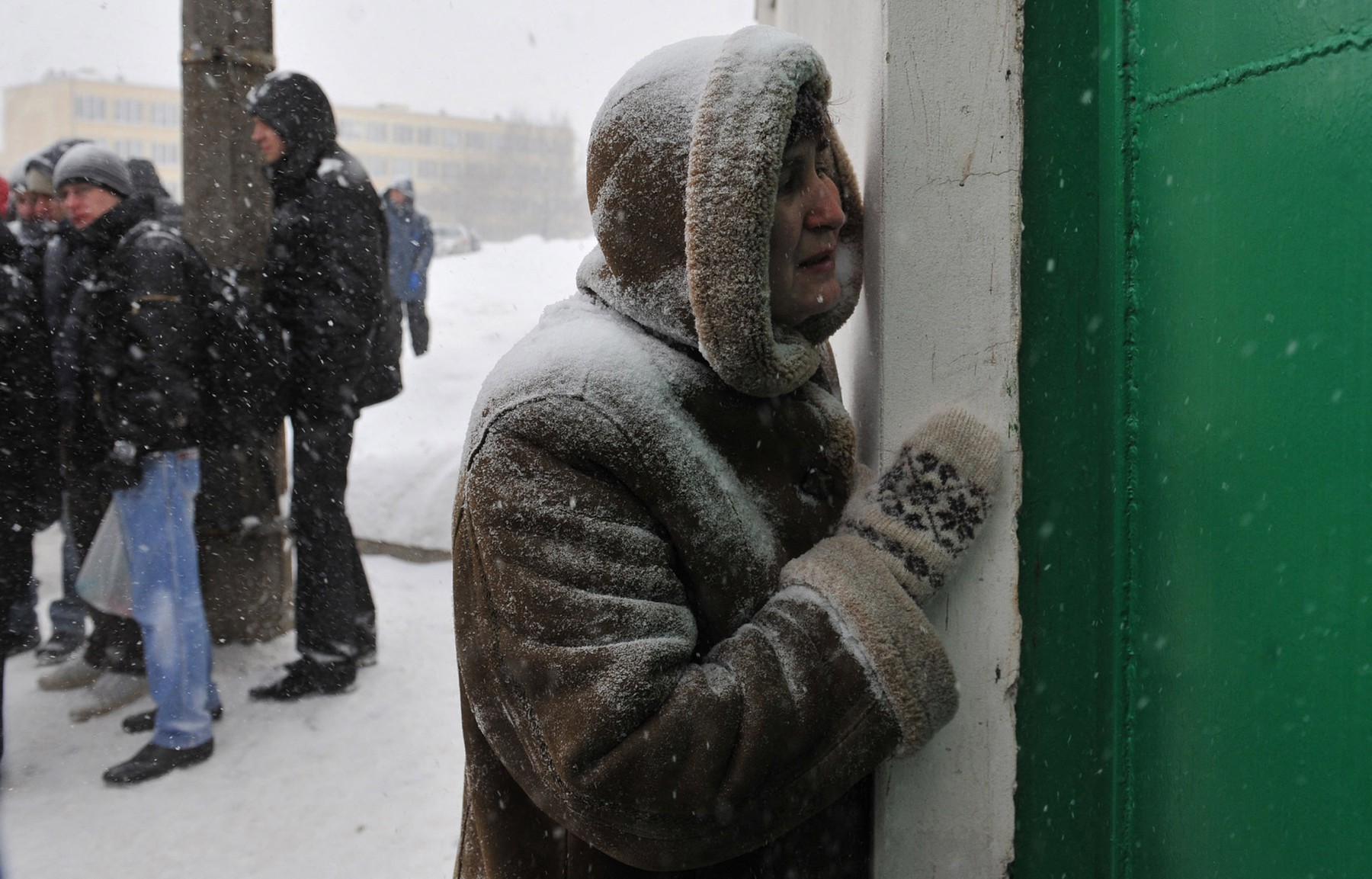 Beloruski zapori pozimi