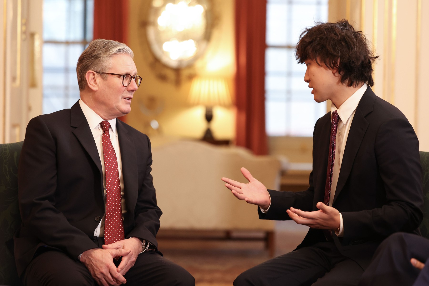 Alexandr Wang in Keir Starmer