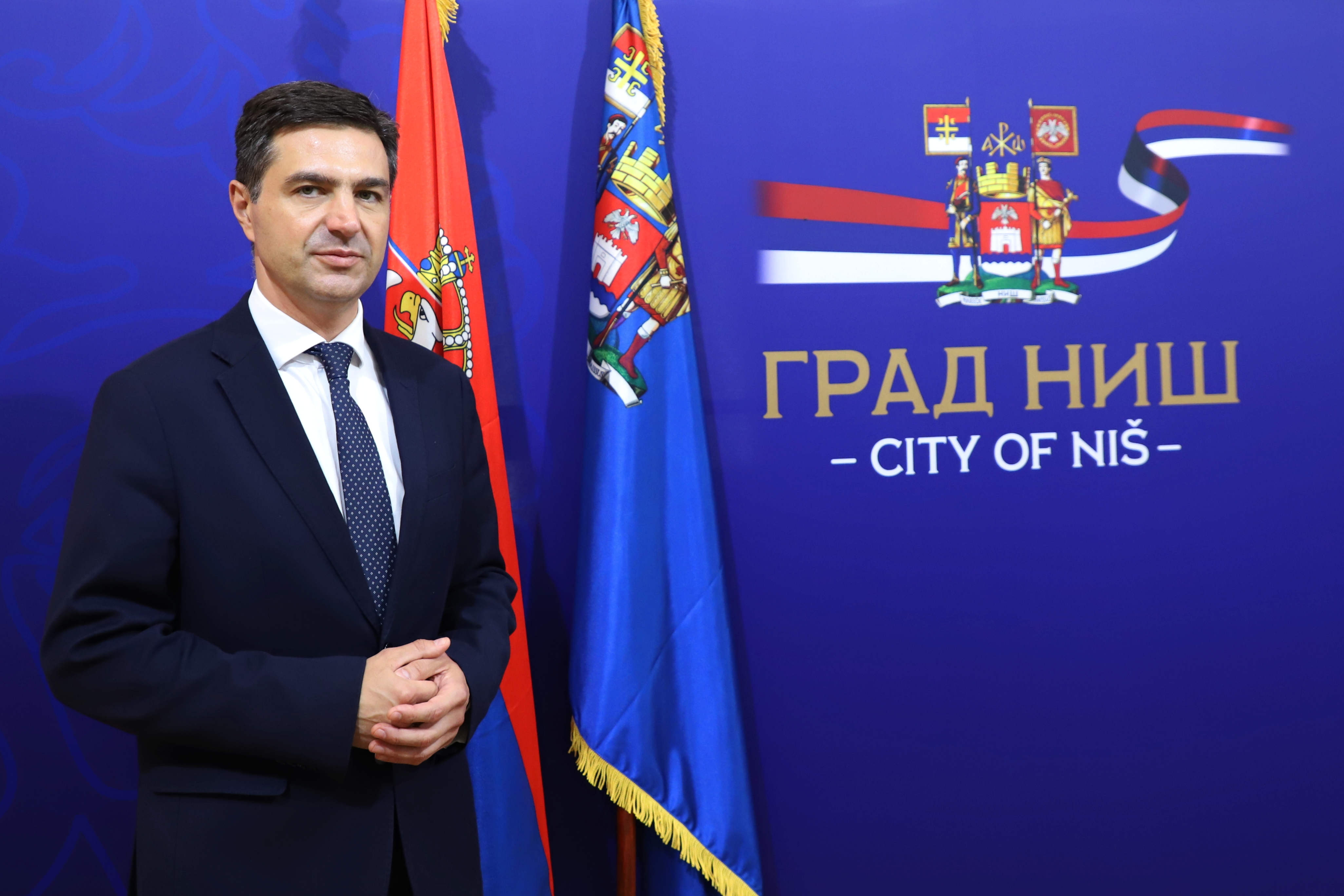 Dragoslav Pavović, župan Niša