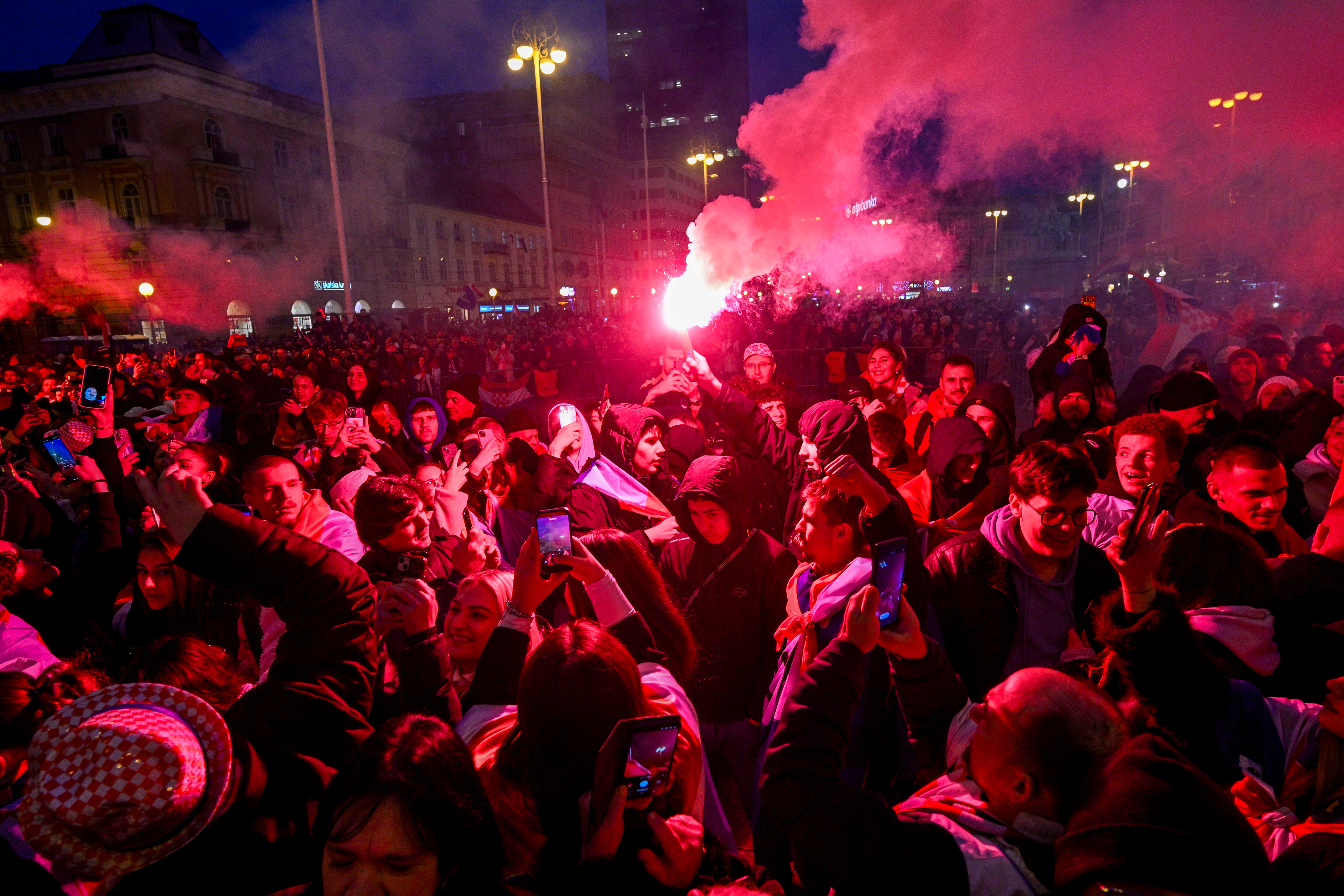 Sprejem hrvaških rokometašev v Zagrebu