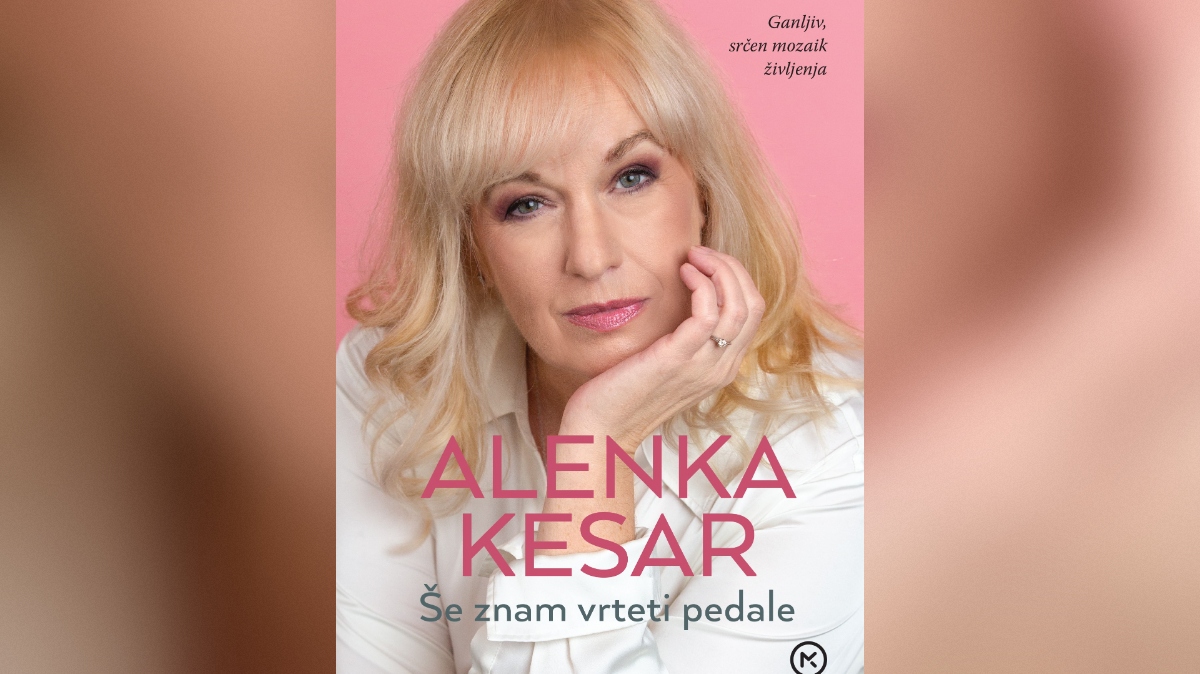 Naslovnica knjige Še znam vrteti pedale Alenke Kesar