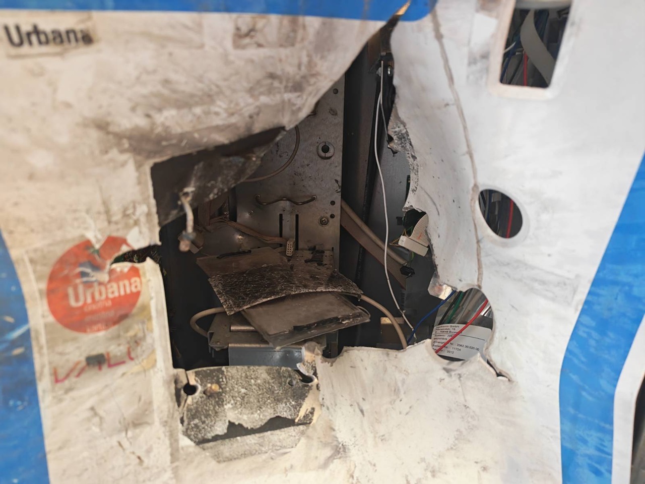 razstreljen parkomat Štepanjsko naselje