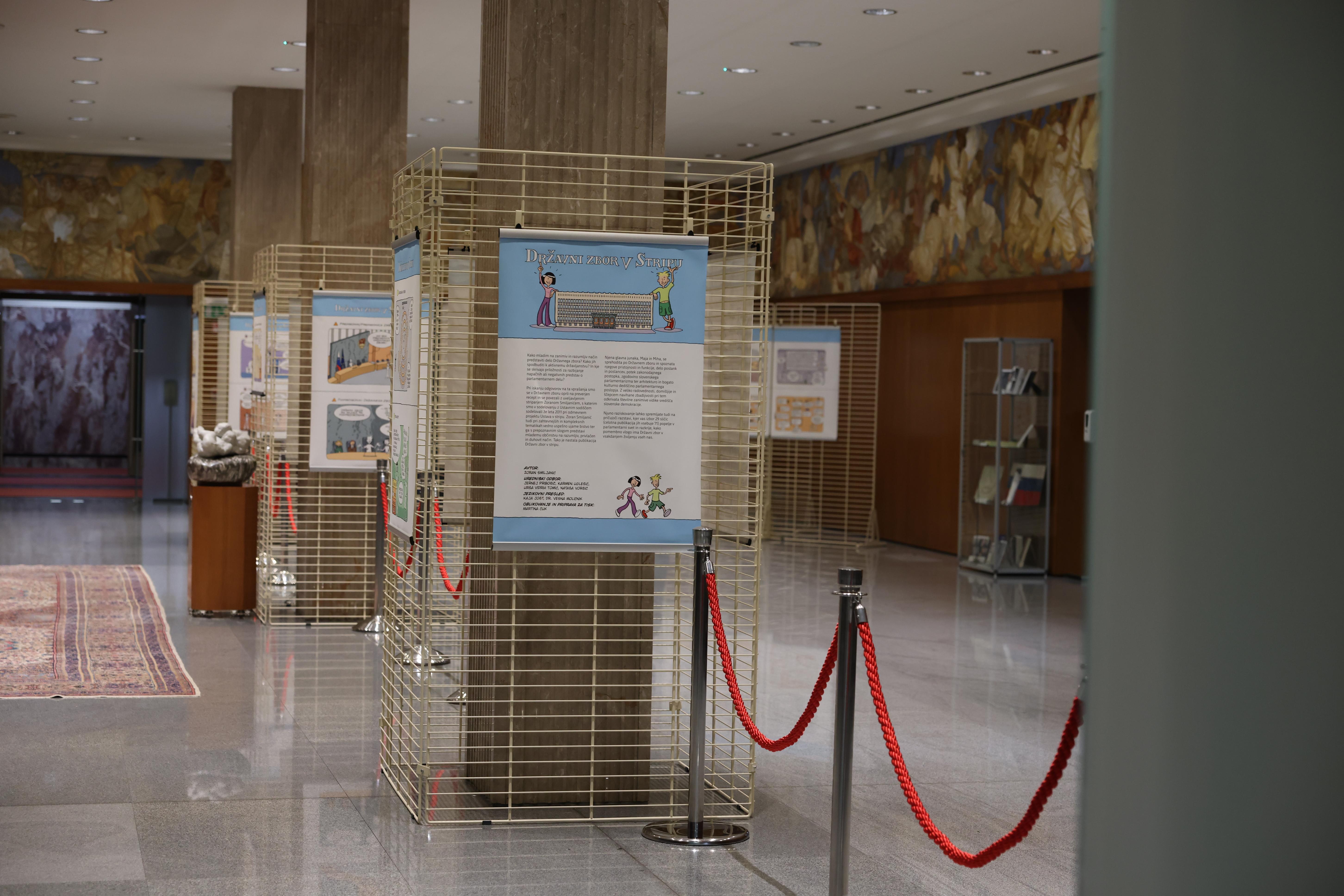 Državni zbor v stripu