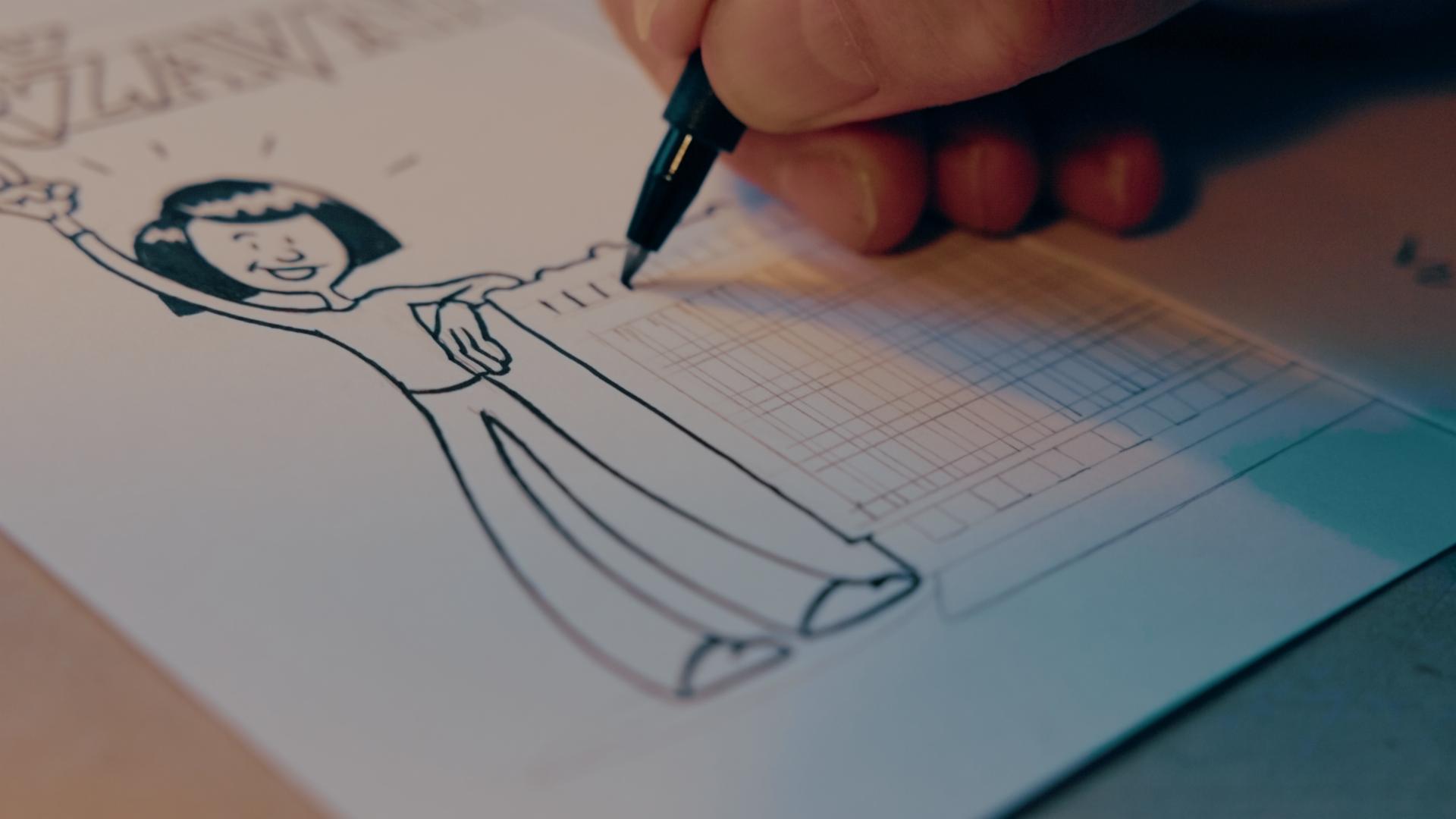 Državni zbor v stripu