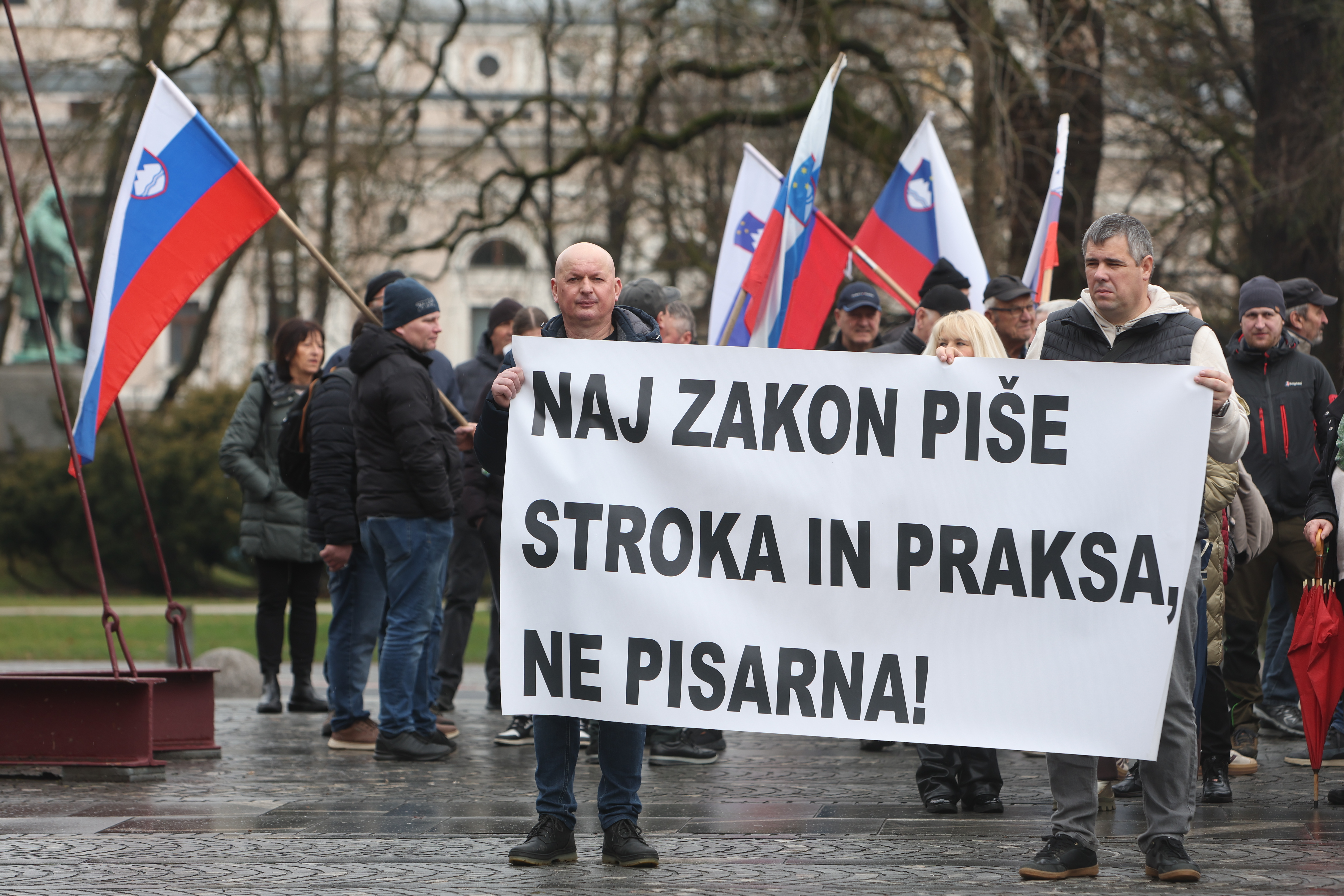 Protest Združenja slovenske kmečke iniciative