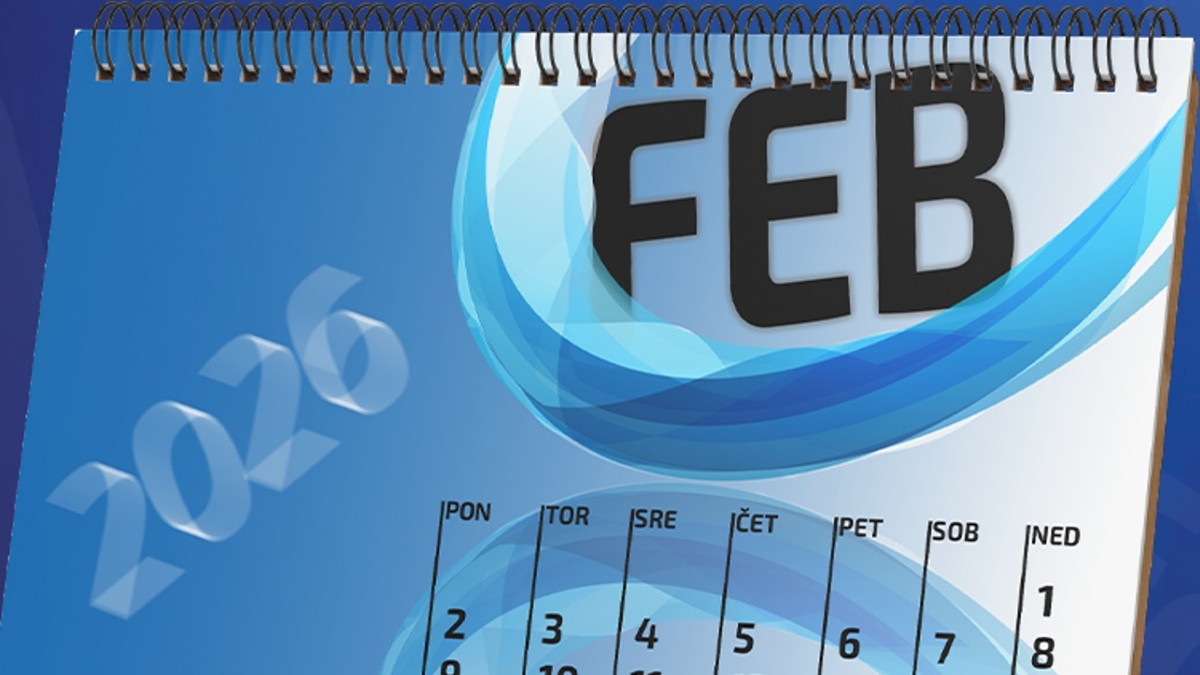 del koledarja za februar 2026