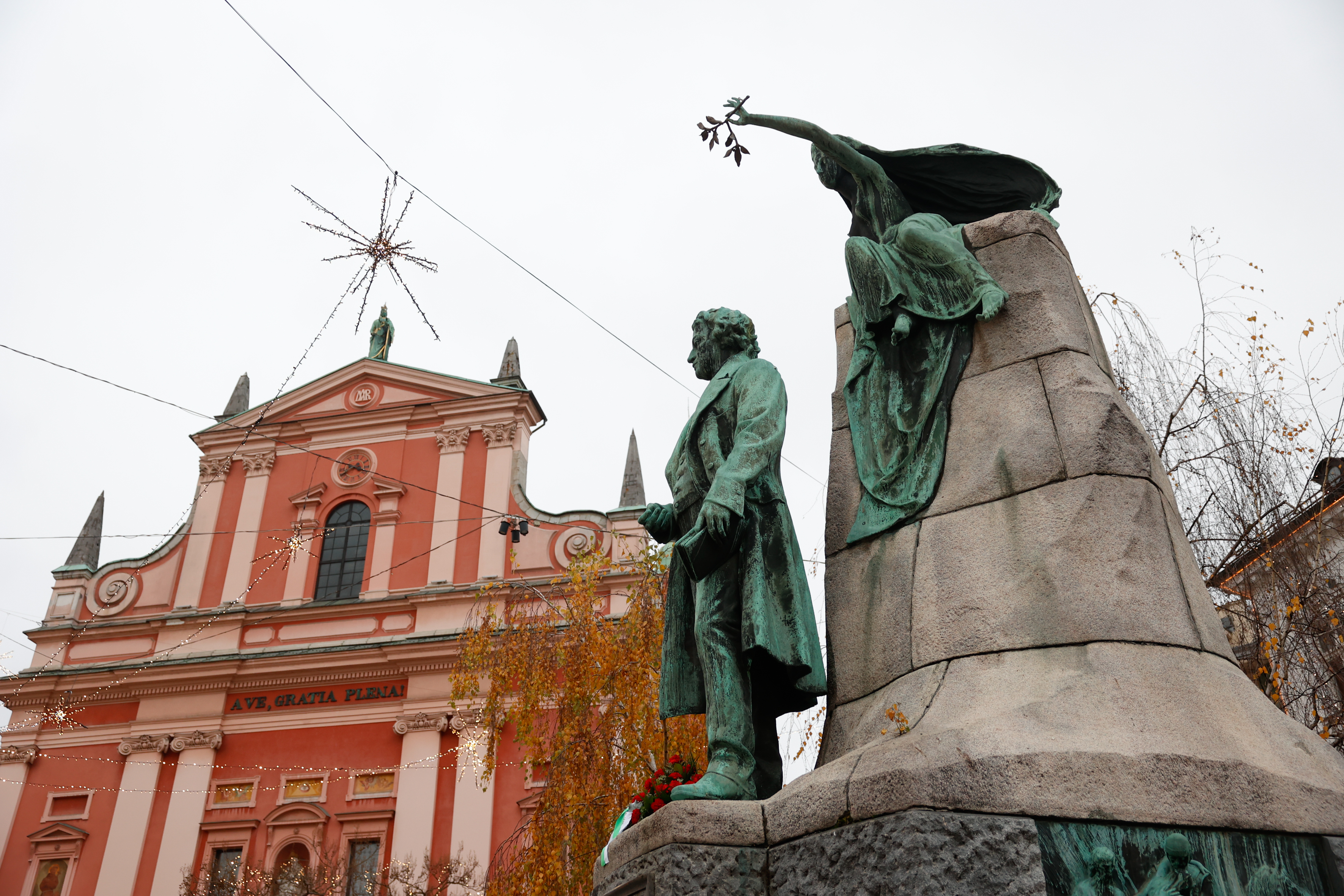Prešernov spomenik v Ljubljani