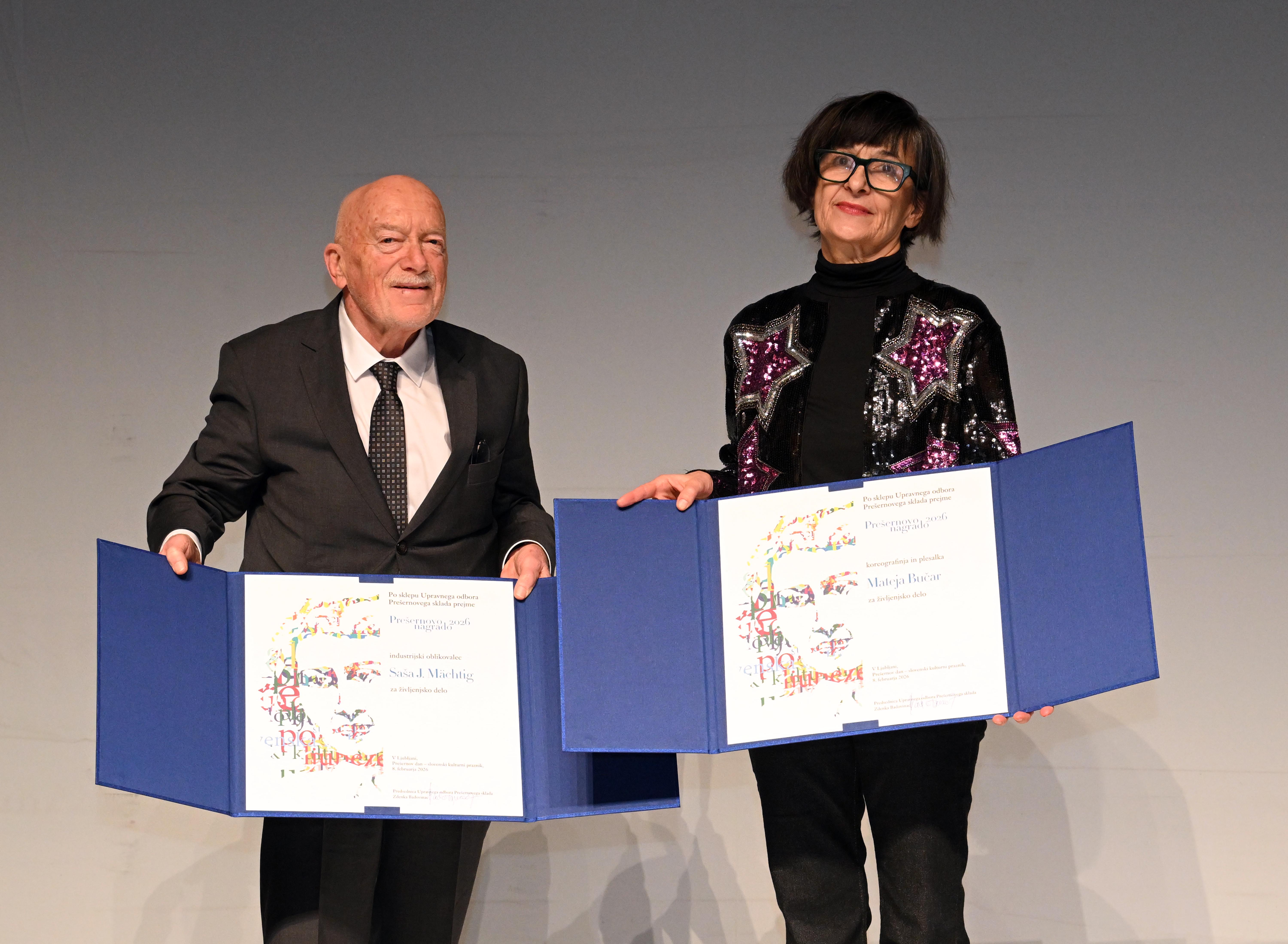 Podelitev Prešernovih nagrad