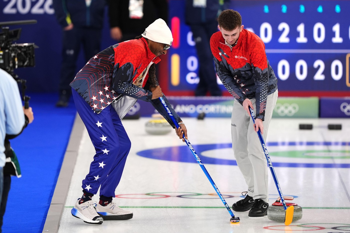 Snoop Dogg na zimskih olimpijskih igrah Milano Cortina
