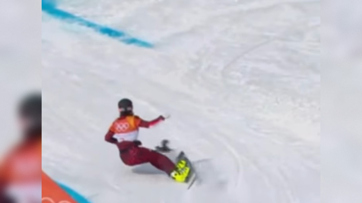 veverica na smučišču