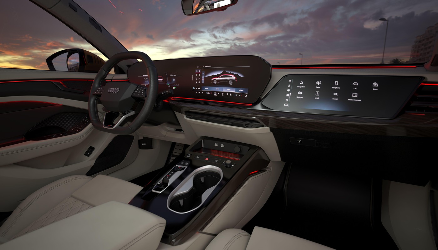 notranjost Audija A6 2025/26