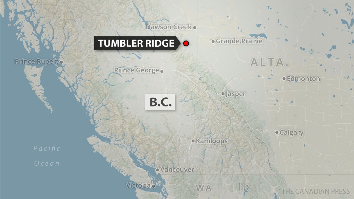 Tumbler Ridge v Kanadi