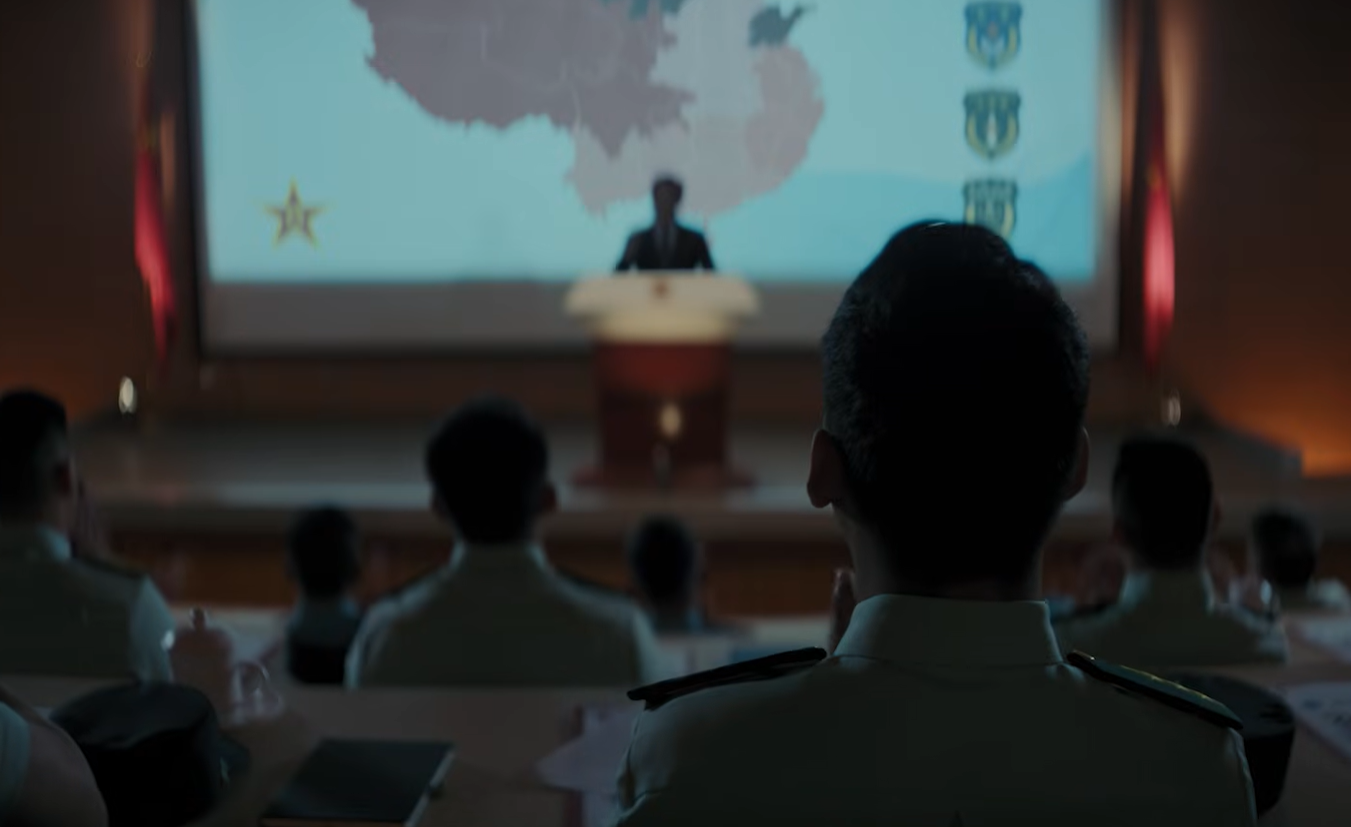 Posnetek Cie za novačenje kitajskih vojaških častnikov