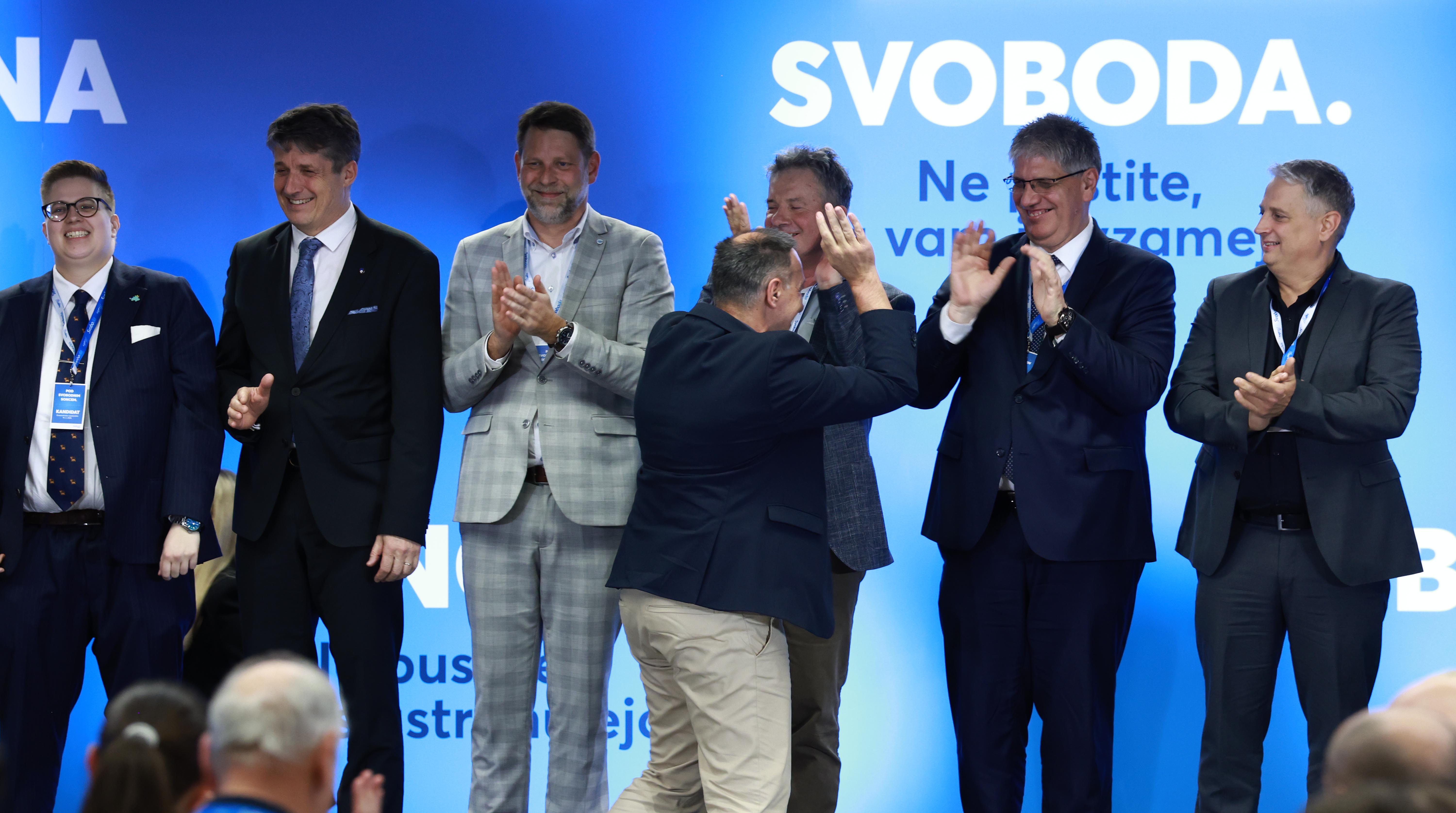 Gibanje Svoboda, volilna konvencija