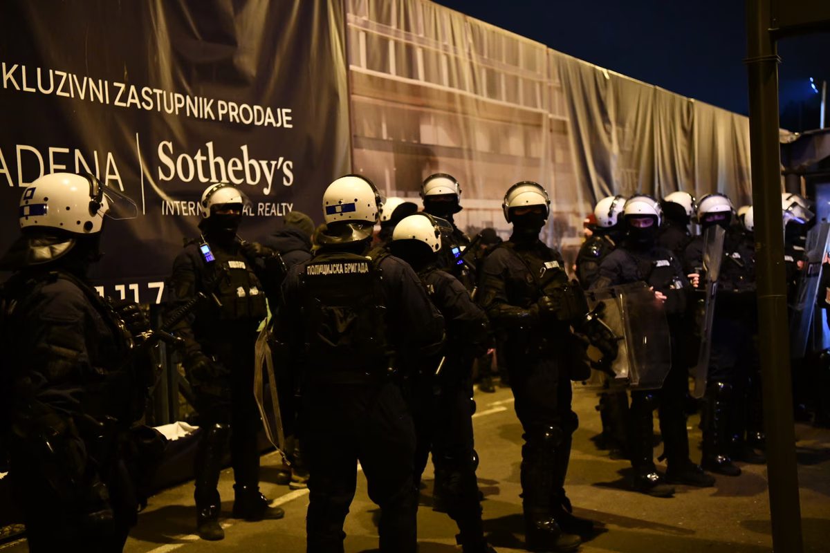 Incidenti na protestu proti Expu 2027: študenti o policijskem nasilju (VIDEO)