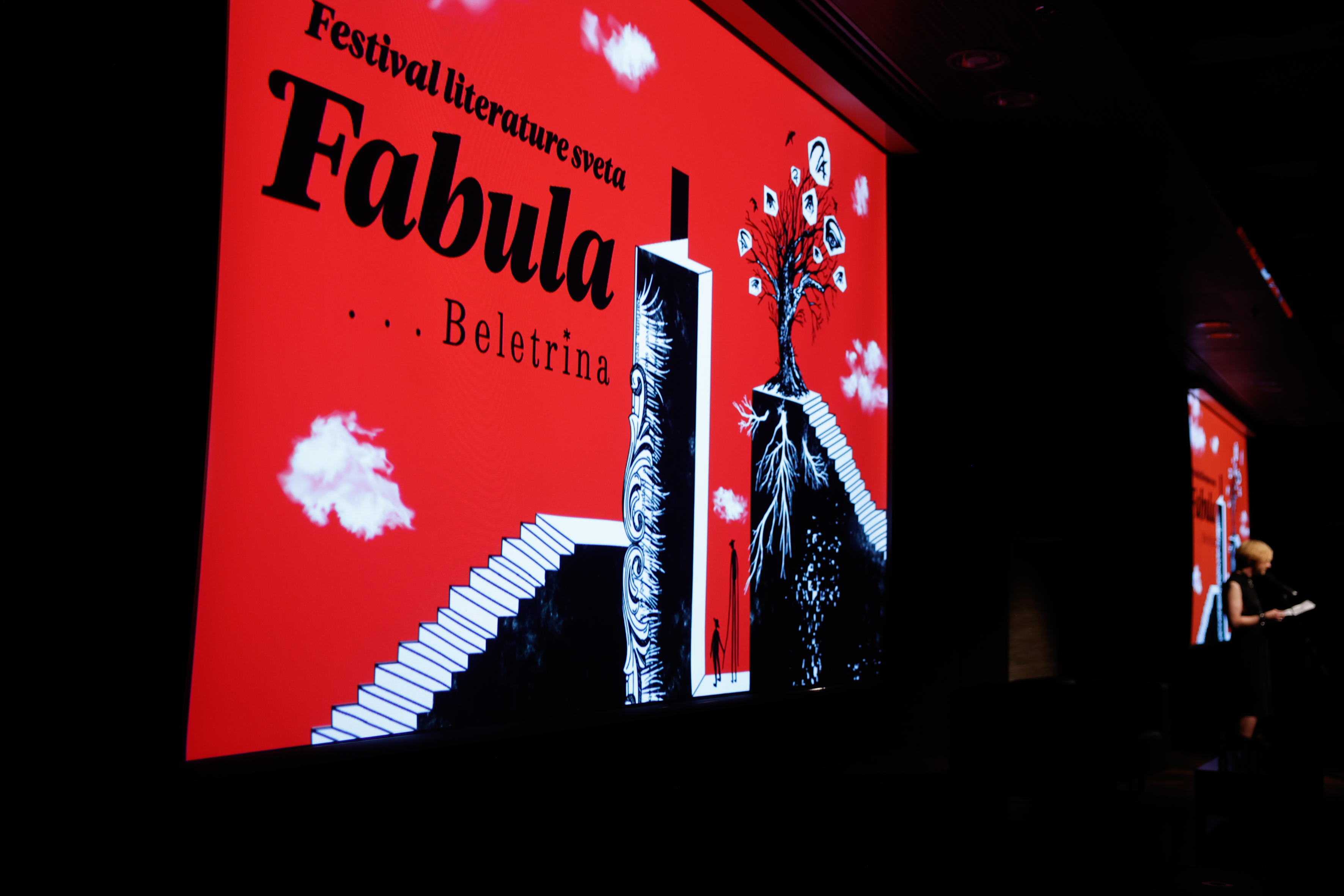 Odprtje lanskoletnega festivala Literature sveta Fabula