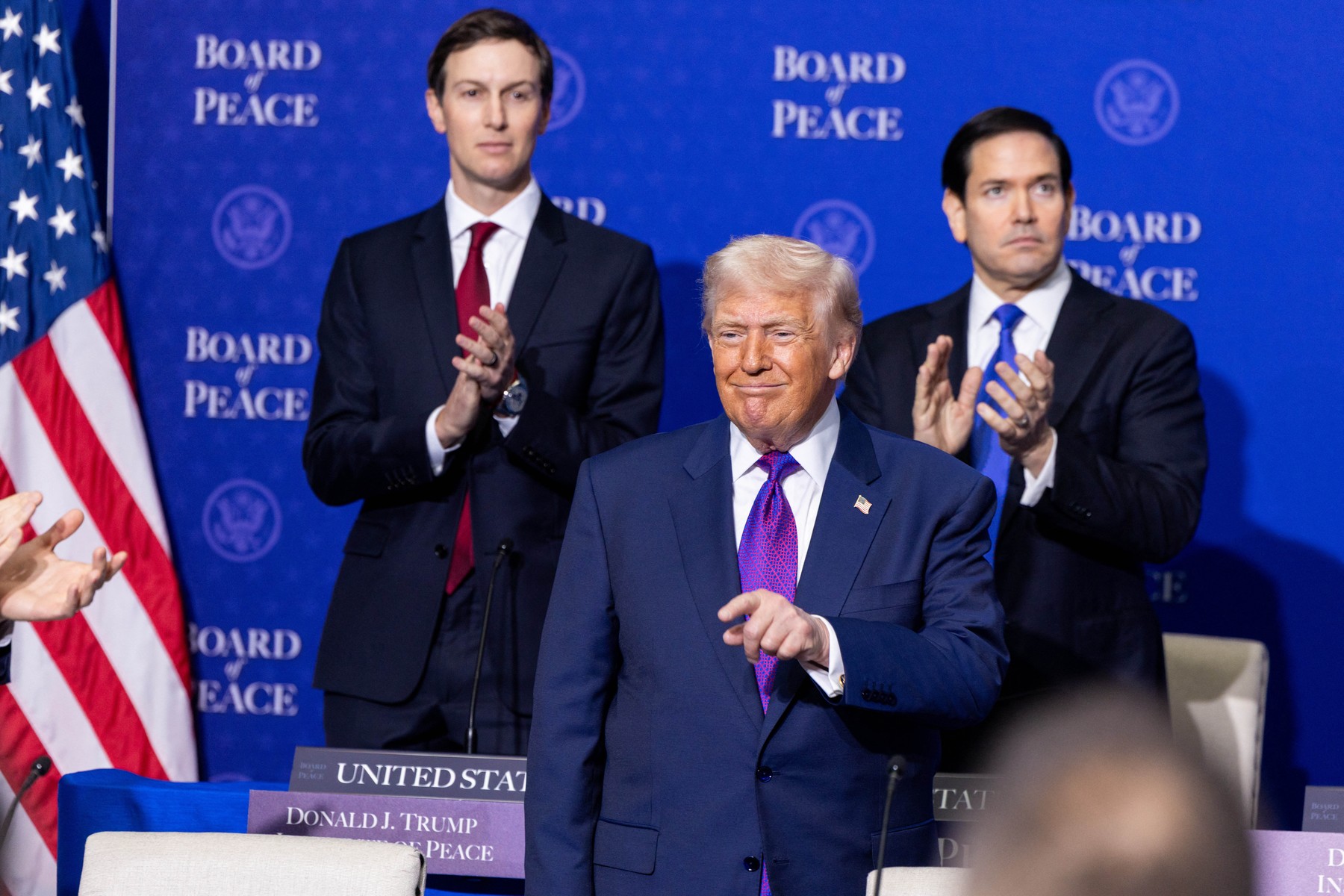 Donlad Trump, odbor za mir