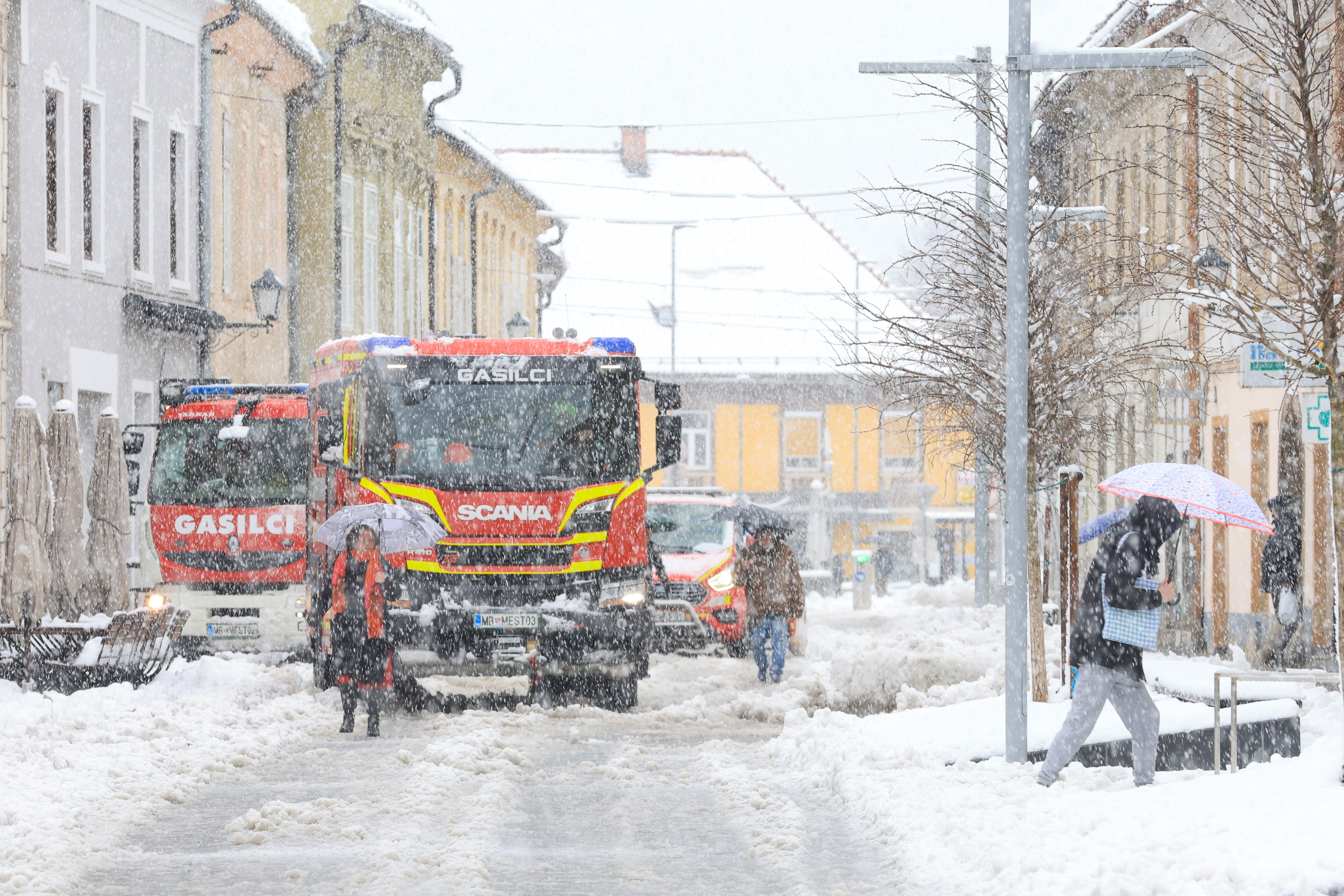Snežne razmere v Mariboru
