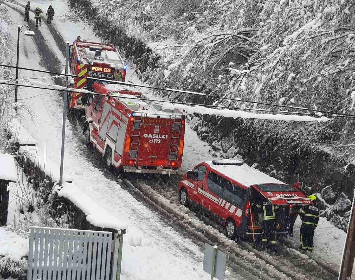 Intervencija zaradi sneženja v okolici Maribora