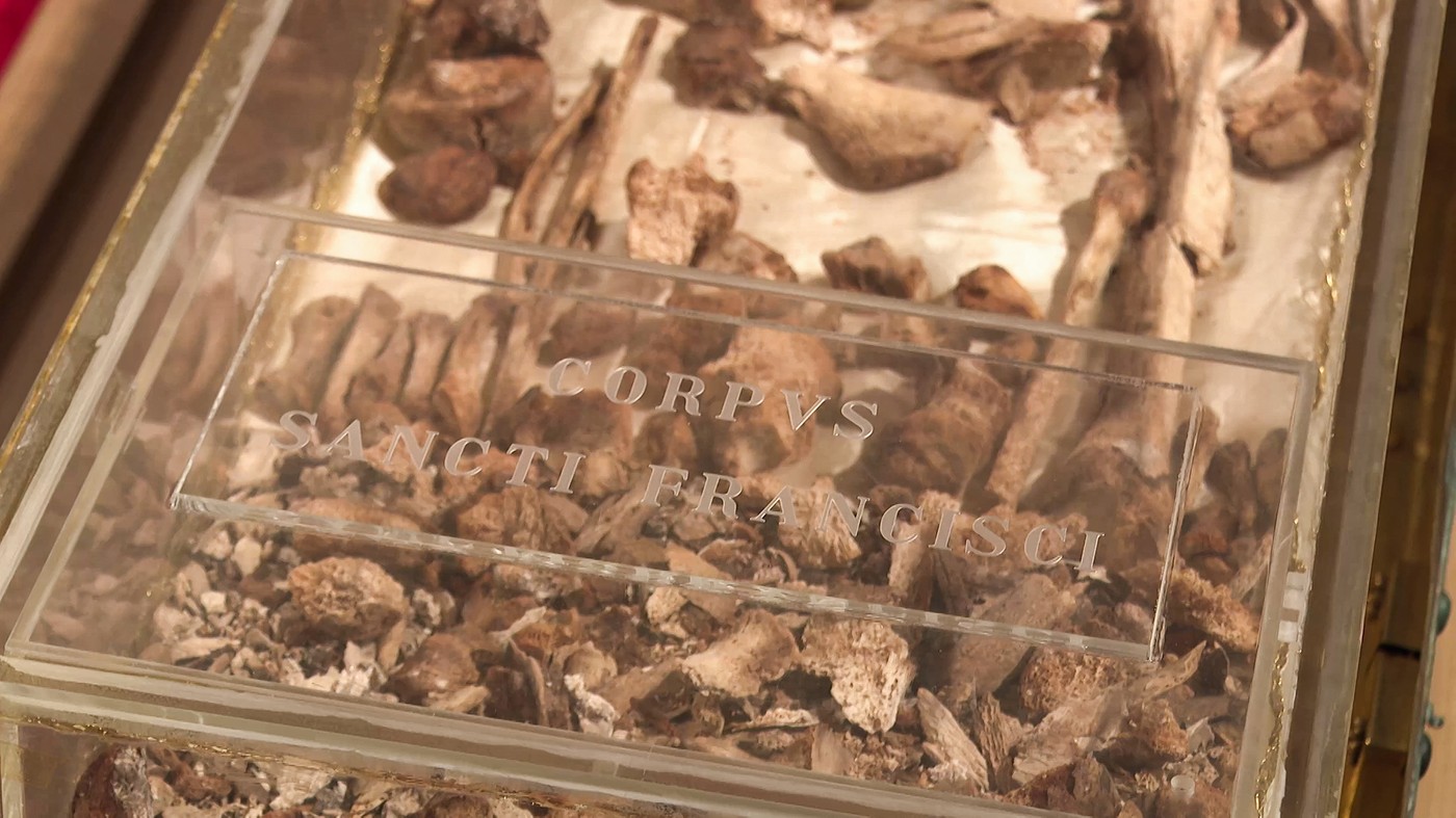 Posmrtni ostanki Frančiška Asiškega