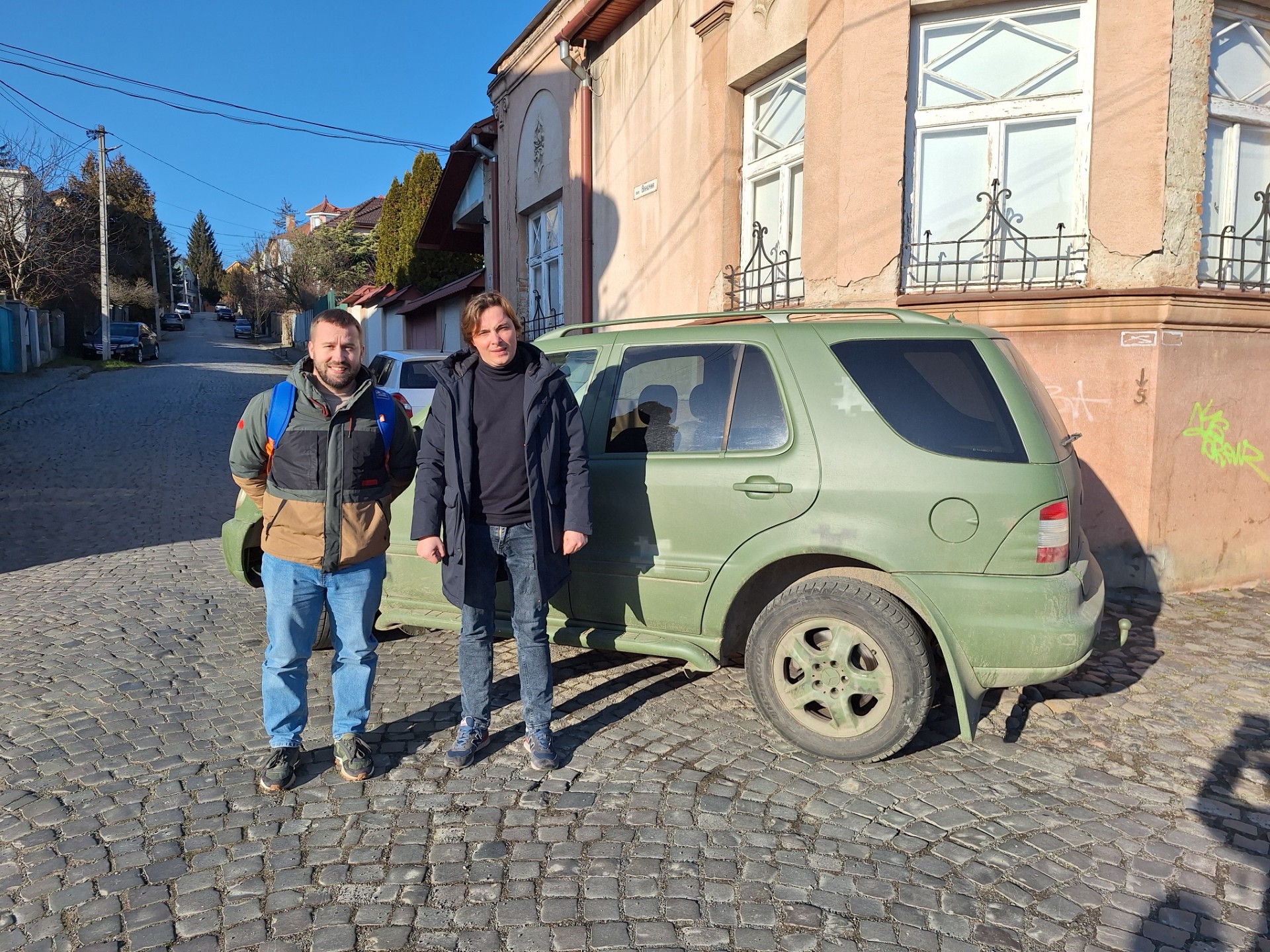 Andrij Ljubka, Mikola Radčenko, Užgorod, Ukrajina