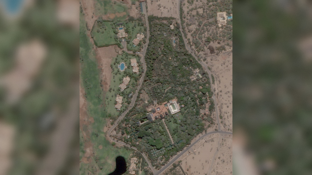 Palača Bin Ennakhil s posestvom v Maroku