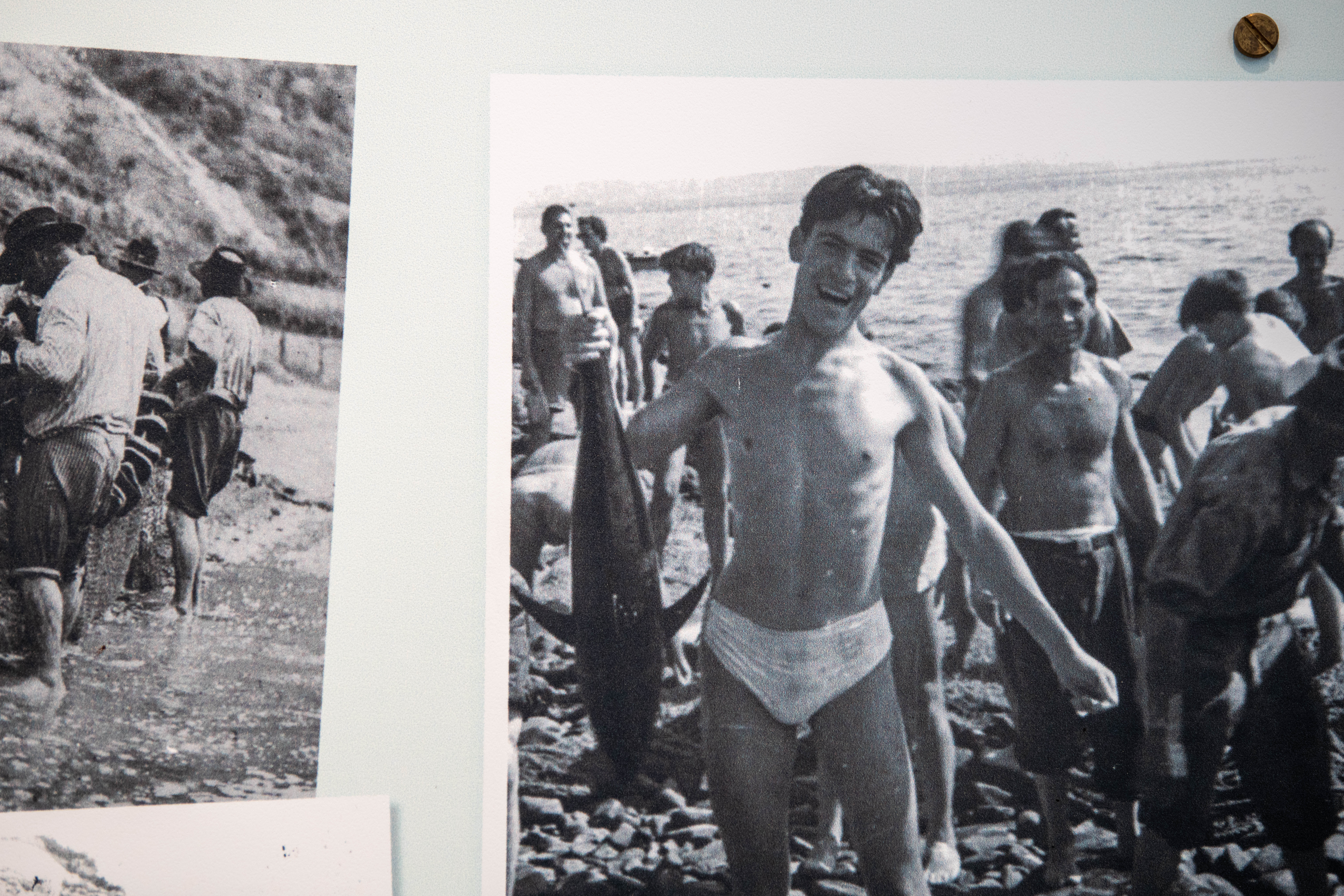 Pesnik Miroslav Košuta po tunolovu v Križu