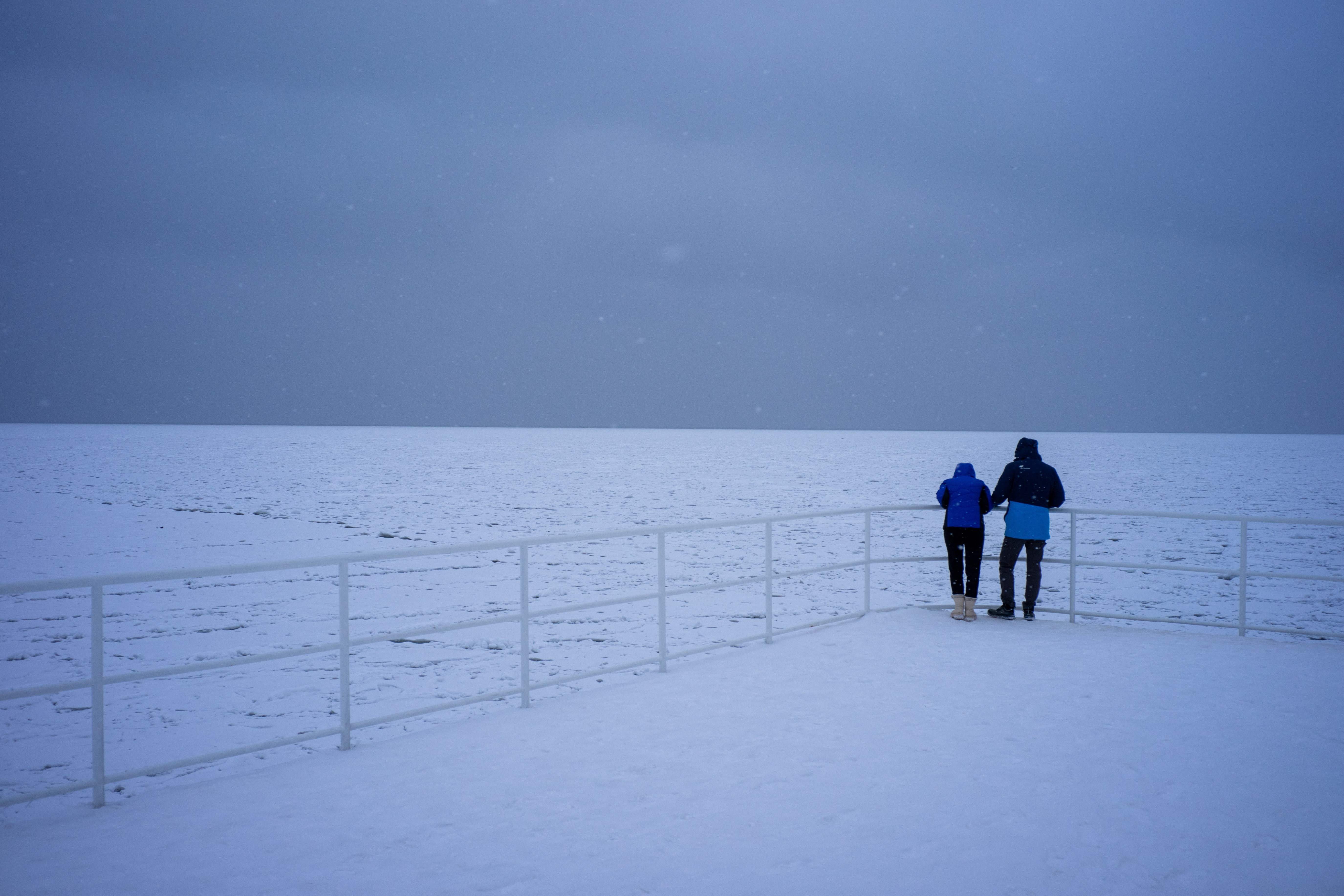 Zima ob Baltskem morju