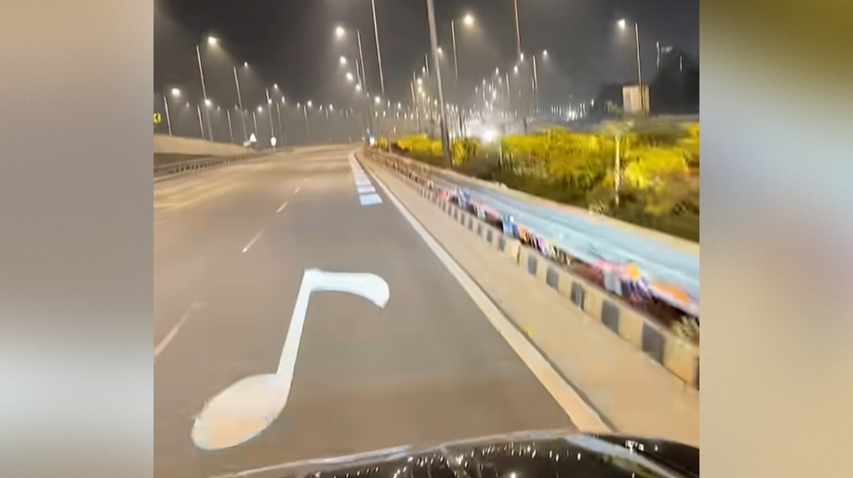 glasbena cesta Coastal Road Mumbaj Indija