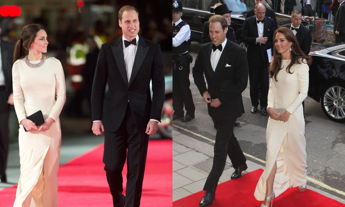 Kate Middleton in reciklaža modnih videzov