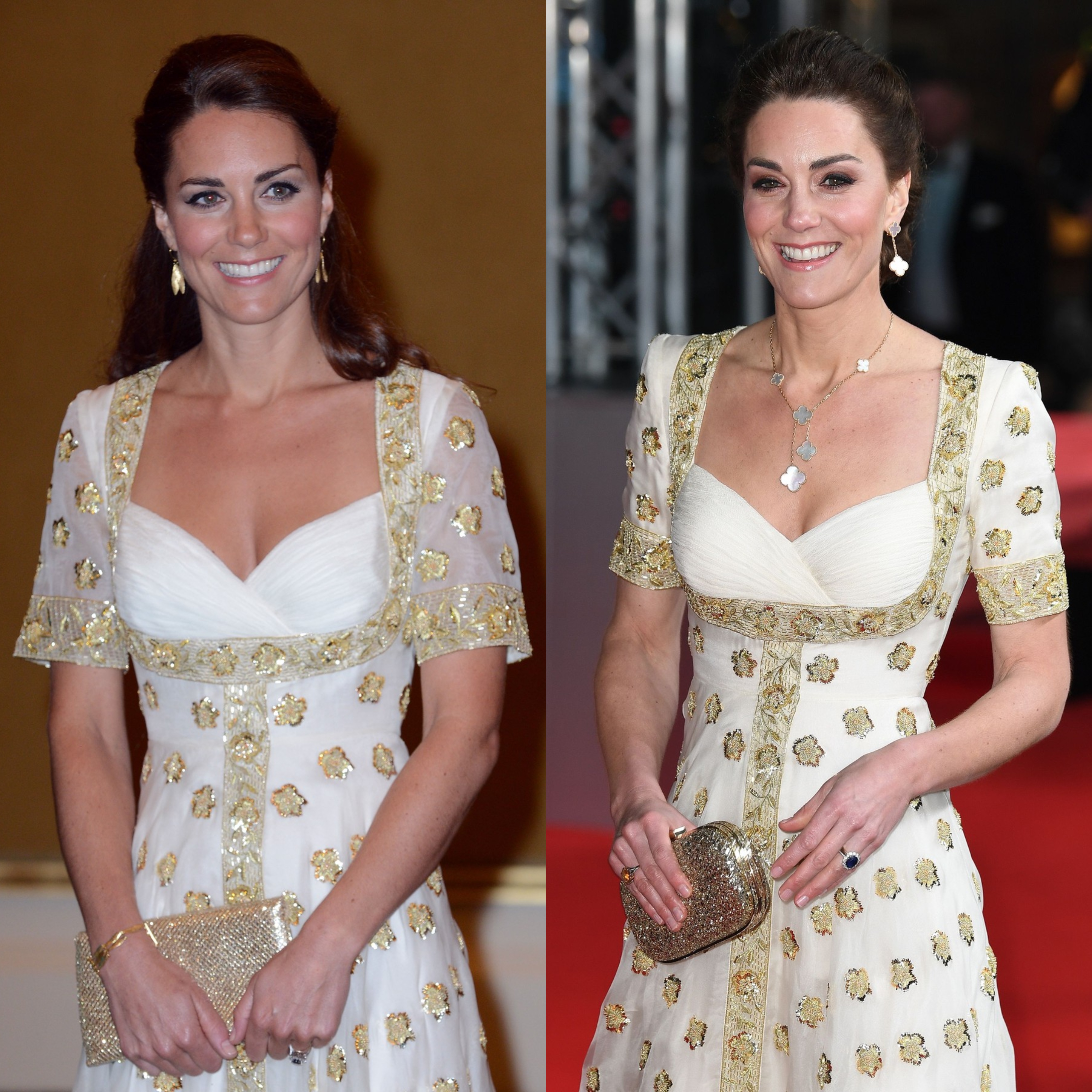 Kate Middleton in reciklaža modnih videzov