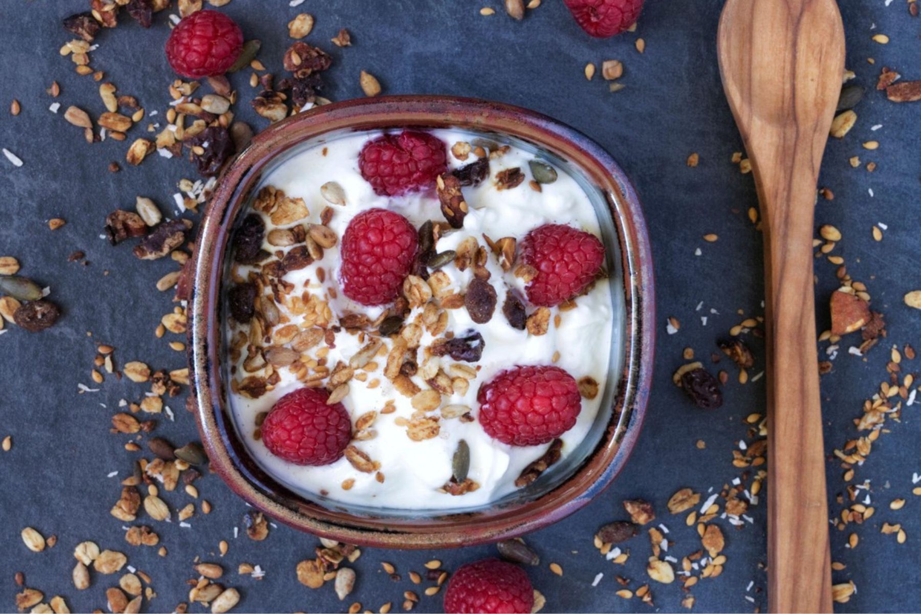 Skyr z ovsenimi kosmiči